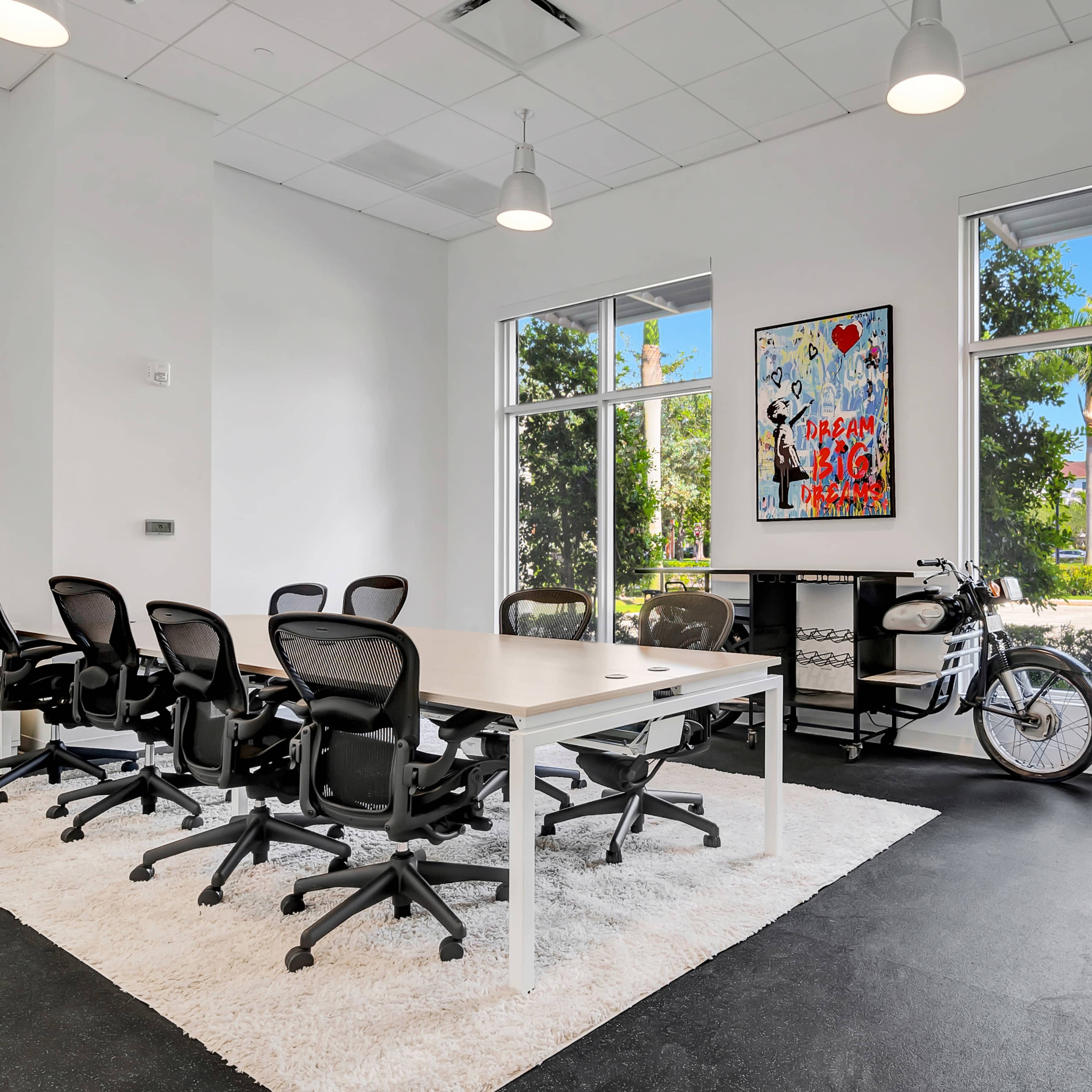 Versatile Medium Conference Room in a Central Coworking Space Image in Miramar, Miramar, FL