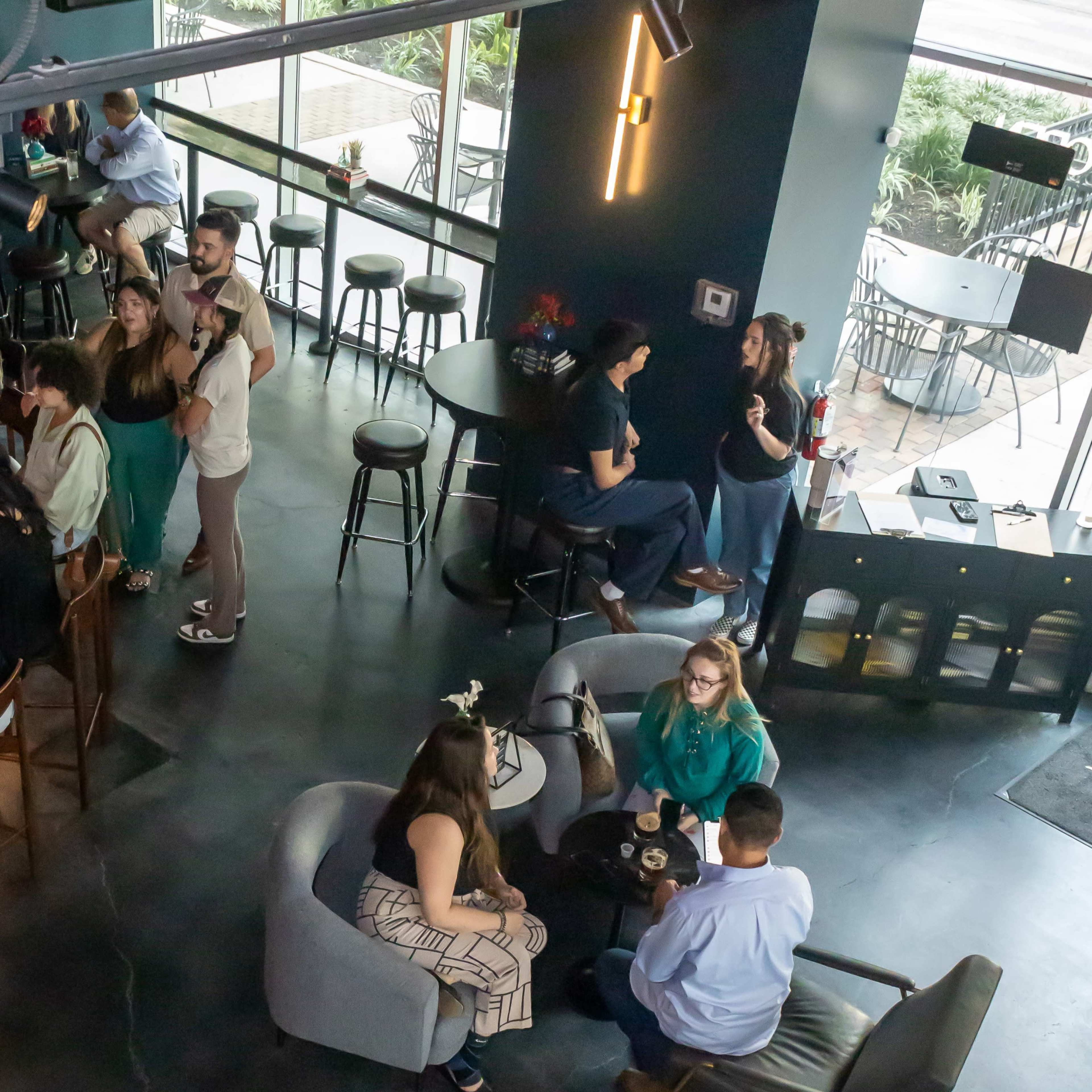 Brand New River Oaks Two Story Cocktail Lounge With Full Bar and Catering Kitchen Image in Afton Oaks / River Oaks Area, Houston, TX