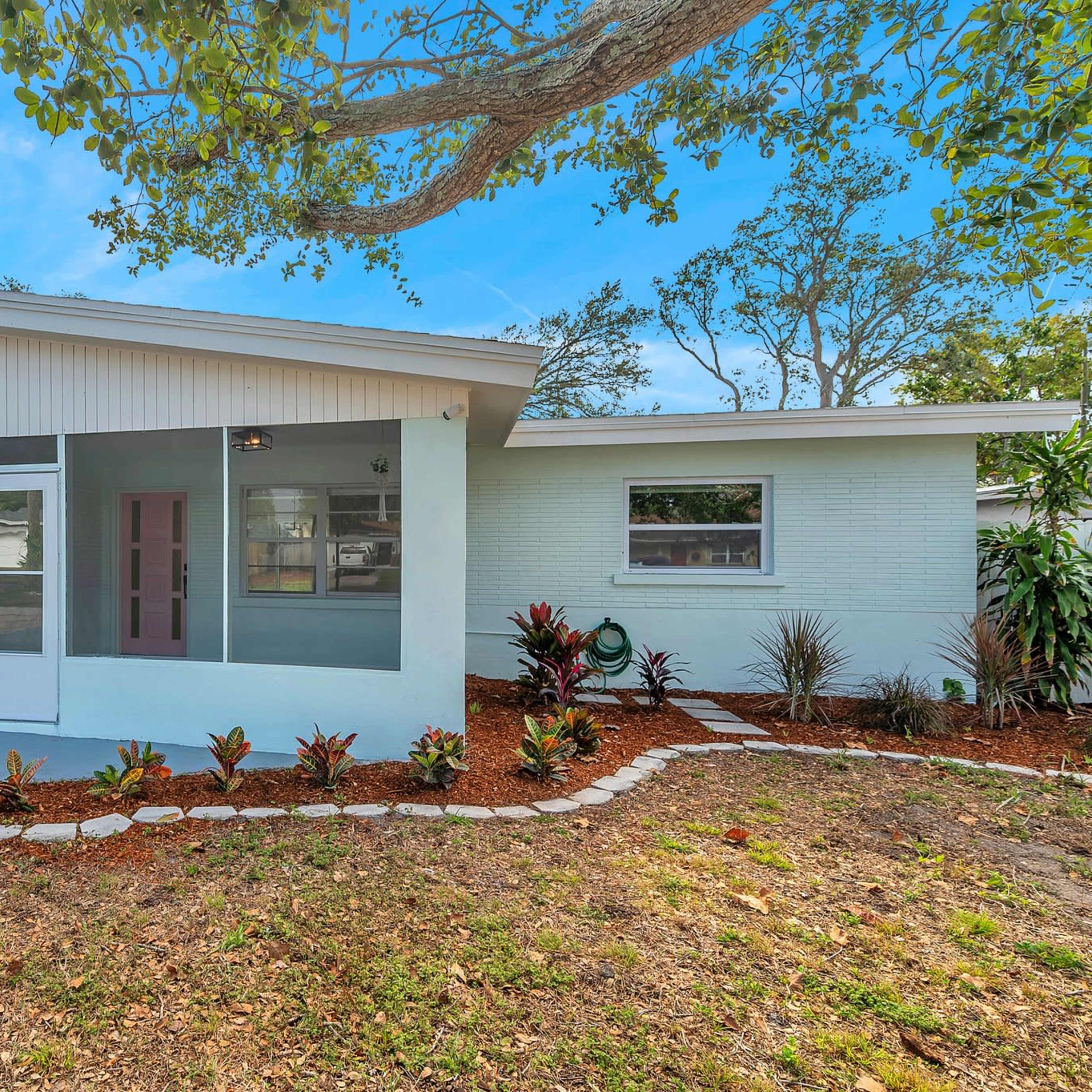Pastel Colored Happy Modern Home In Largo Image in Largo, Largo, FL