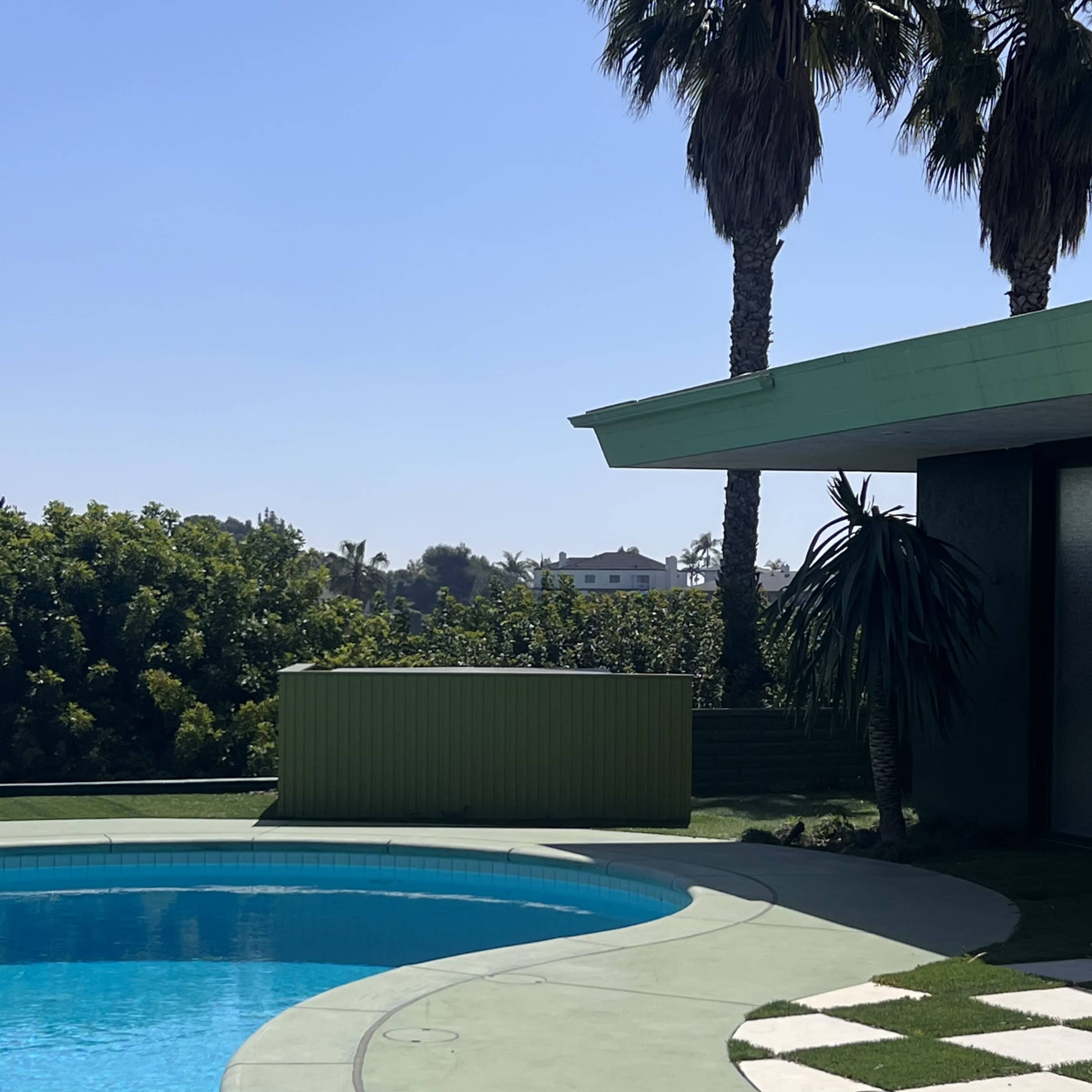 Mid Century Pool Home with City Views Image in Crenshaw, Los Angeles, CA