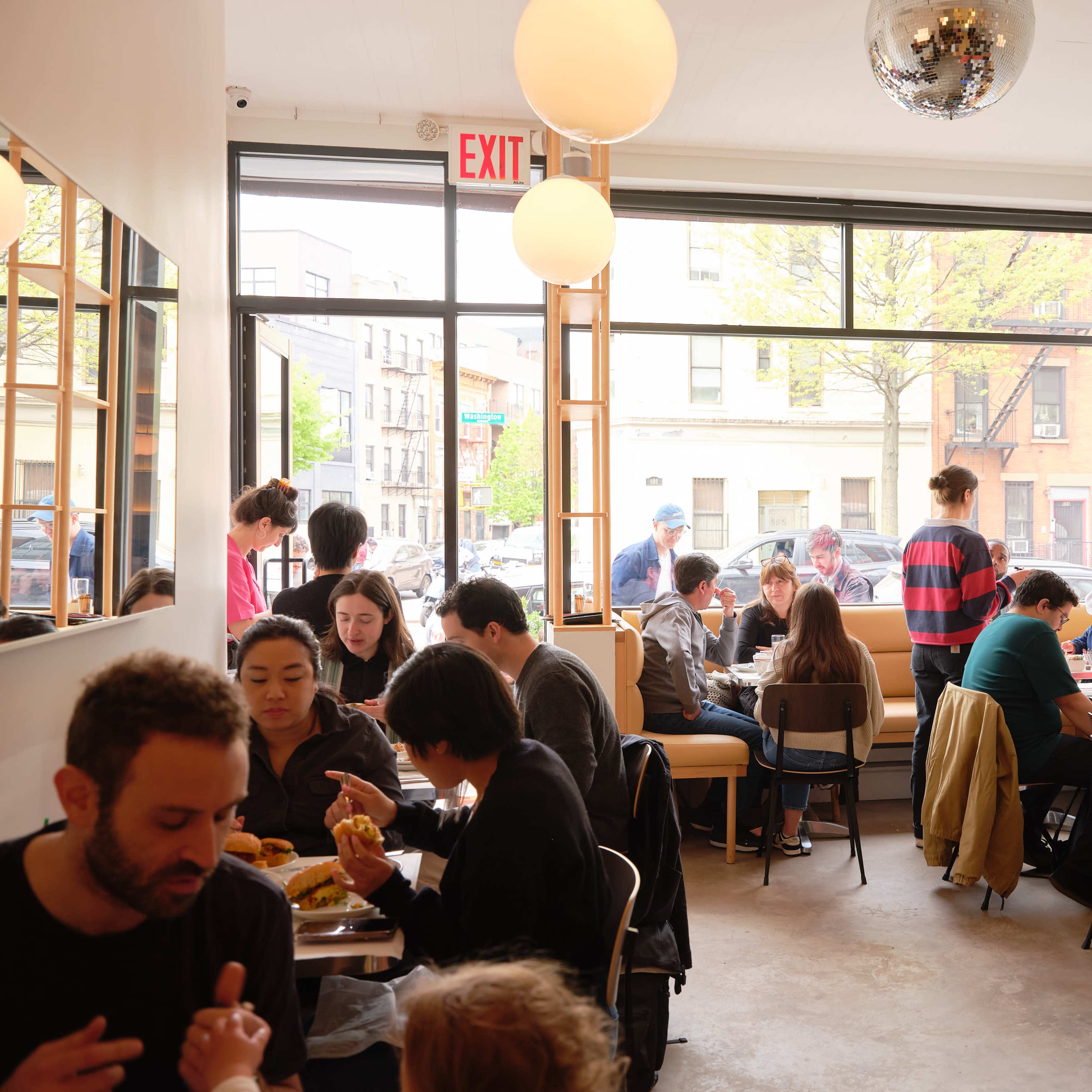 Bright, intimate restaurant space with backyard Image in Crown Heights, Brooklyn, NY
