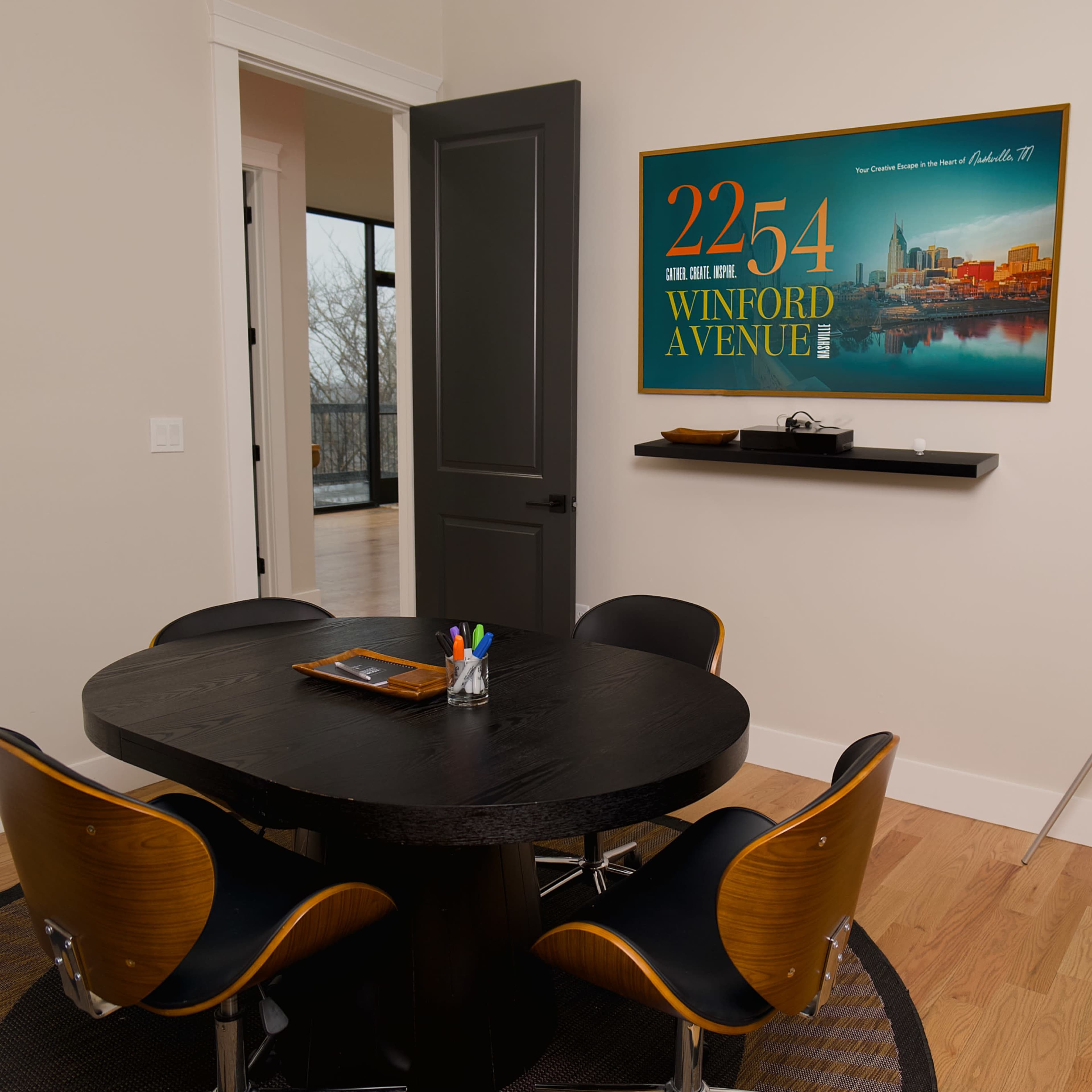 Conference Room for 4 with TV Image in Grandview Heights, Nashville, TN