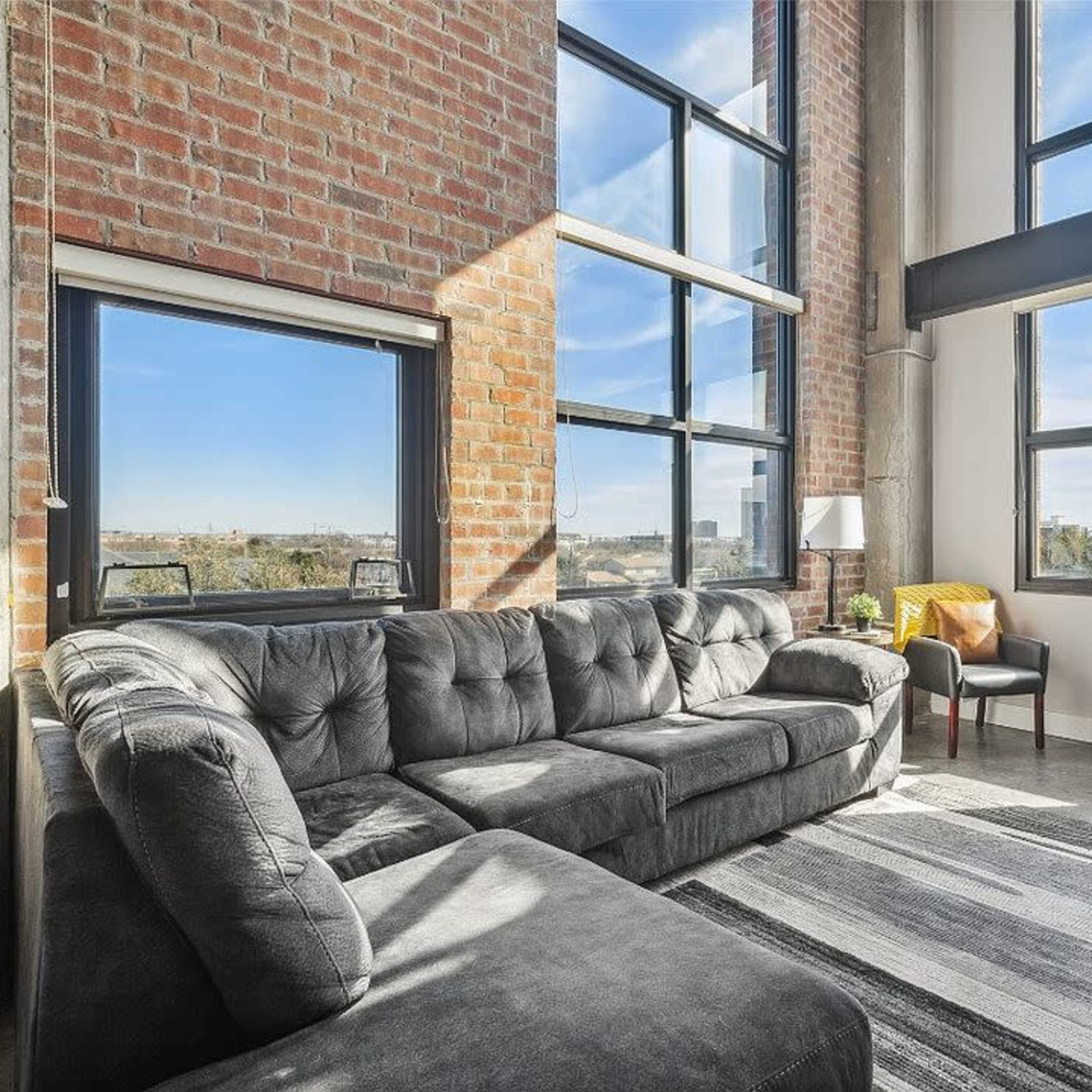 uptown condo, industrial style. 7 different filming sets. Image in Uptown, Dallas, TX