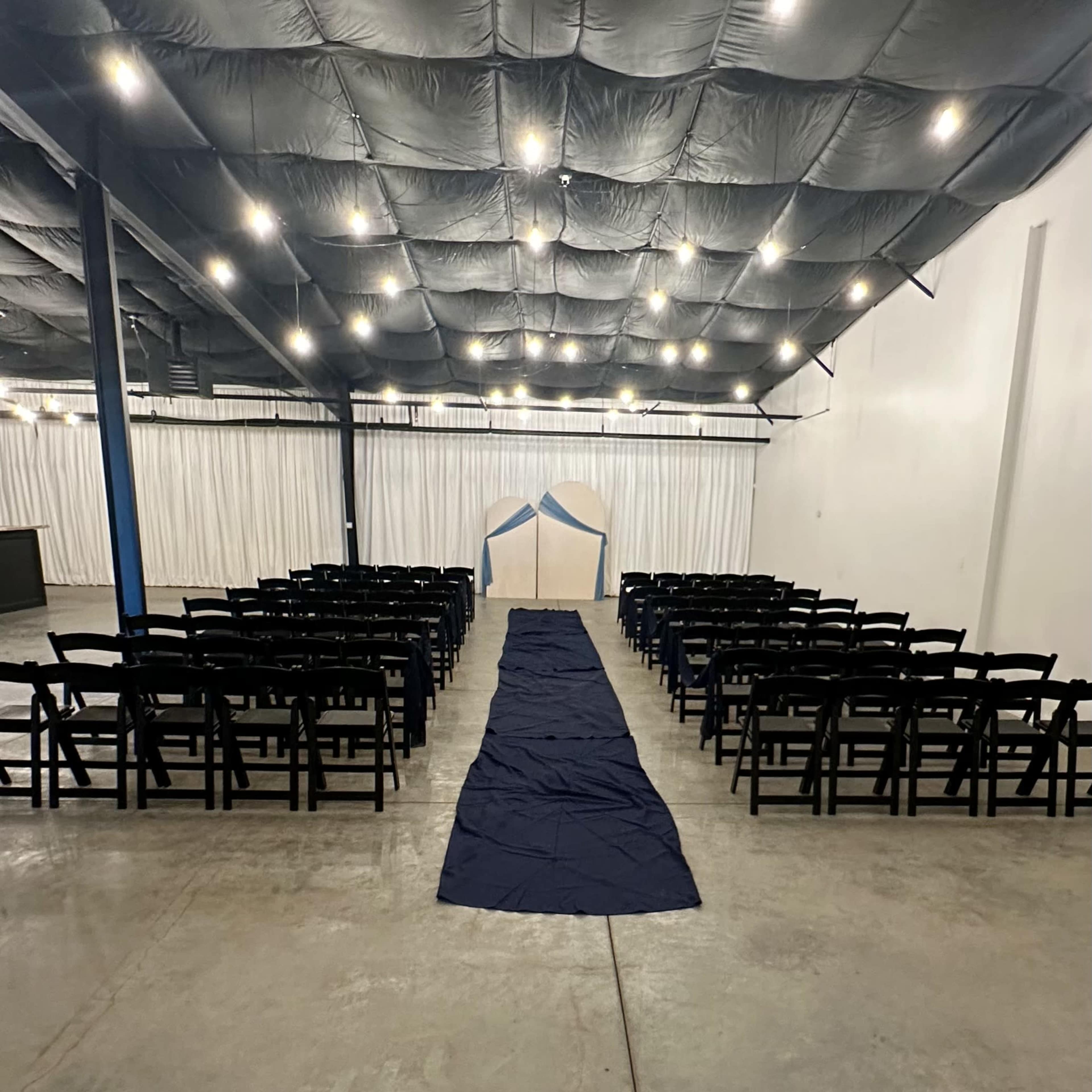 Modern Industrial Event Space with High Ceilings & Open Concept Image in Southwest Oklahoma City, Mustang, OK