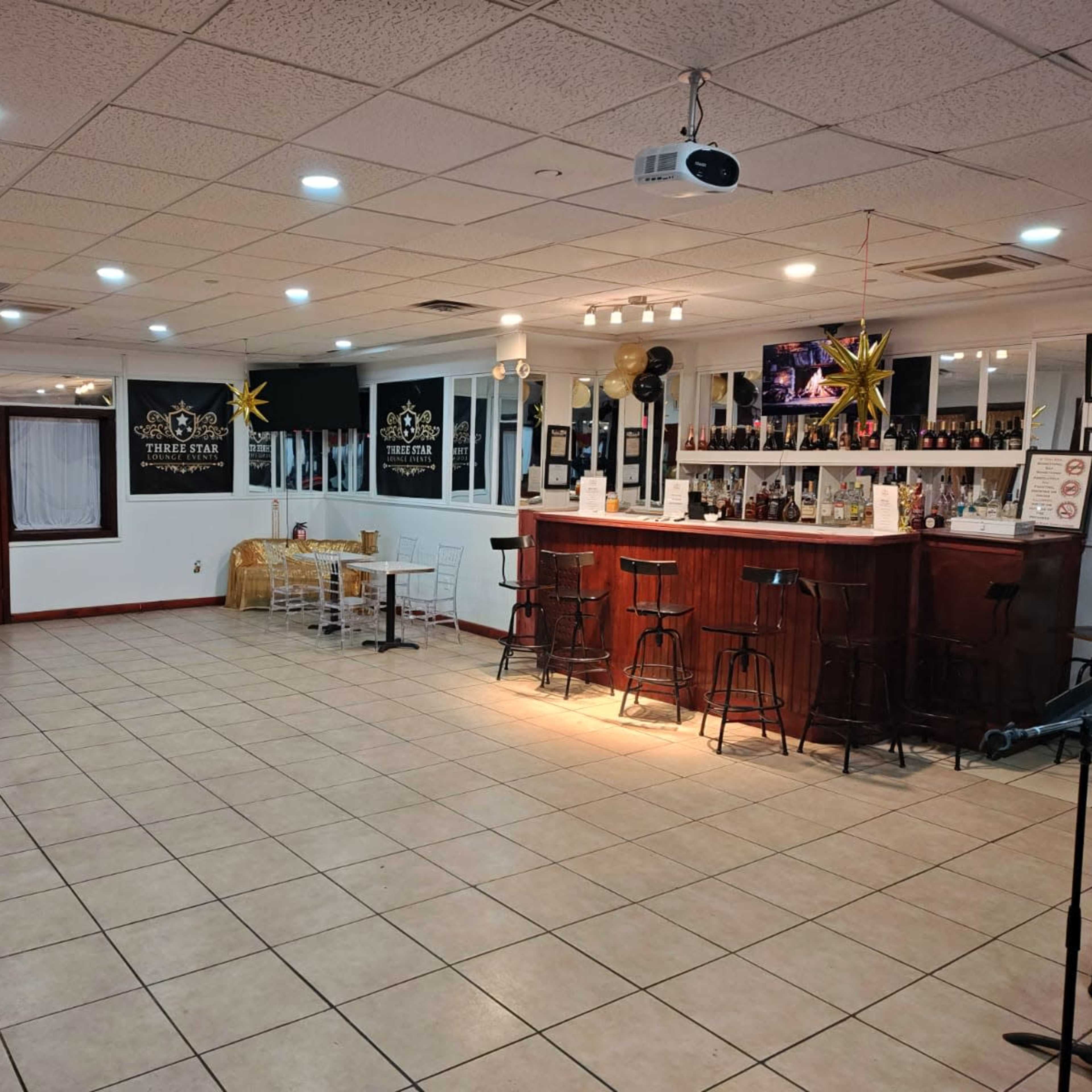 "Urban Chic Lounge, Bar & Event Hall with Vibrant Atmosphere" Image in Little Caribbean, Brooklyn, NY