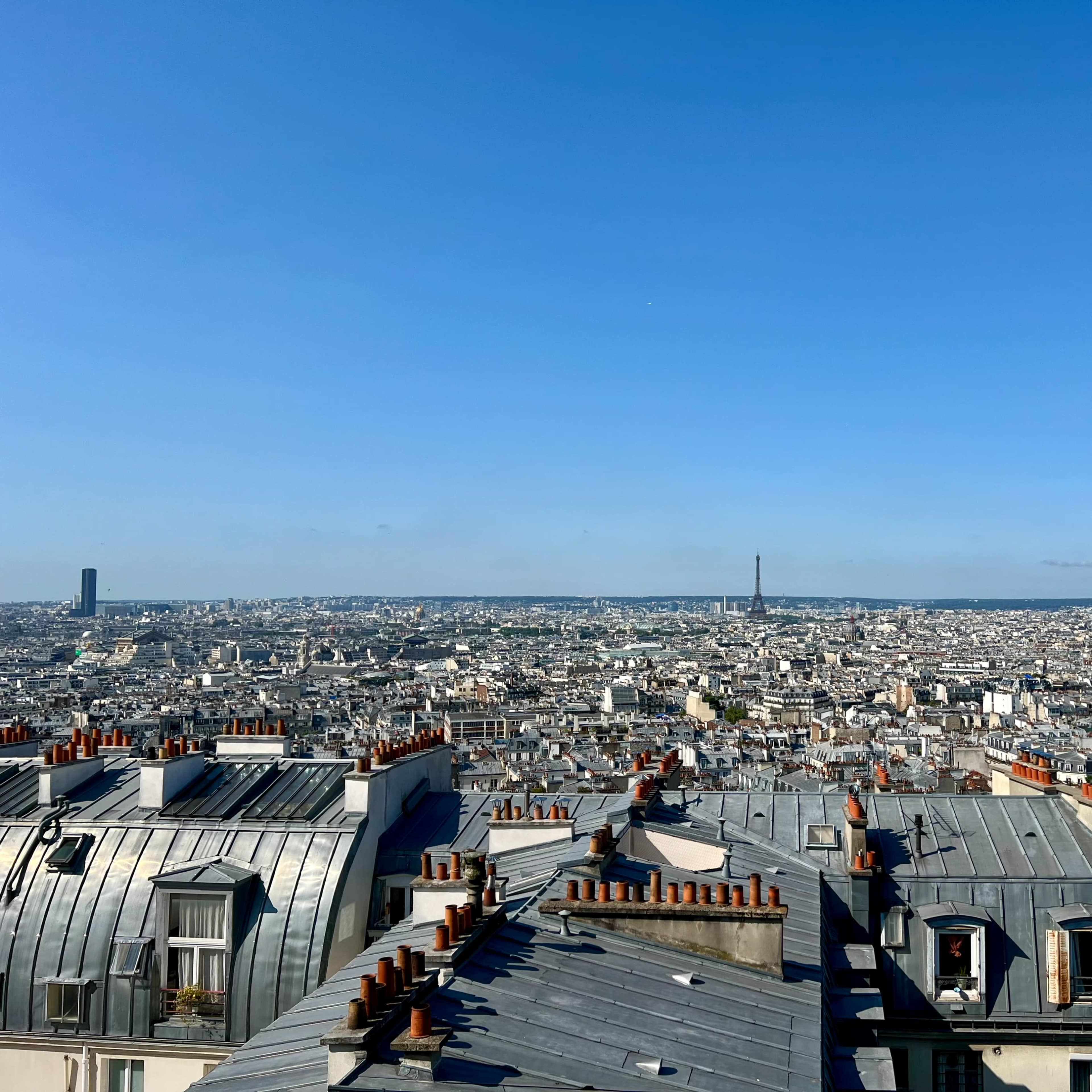 Suite Lepic avec vue sur la ville Image dans Montmartre, Paris, Île-de-France
