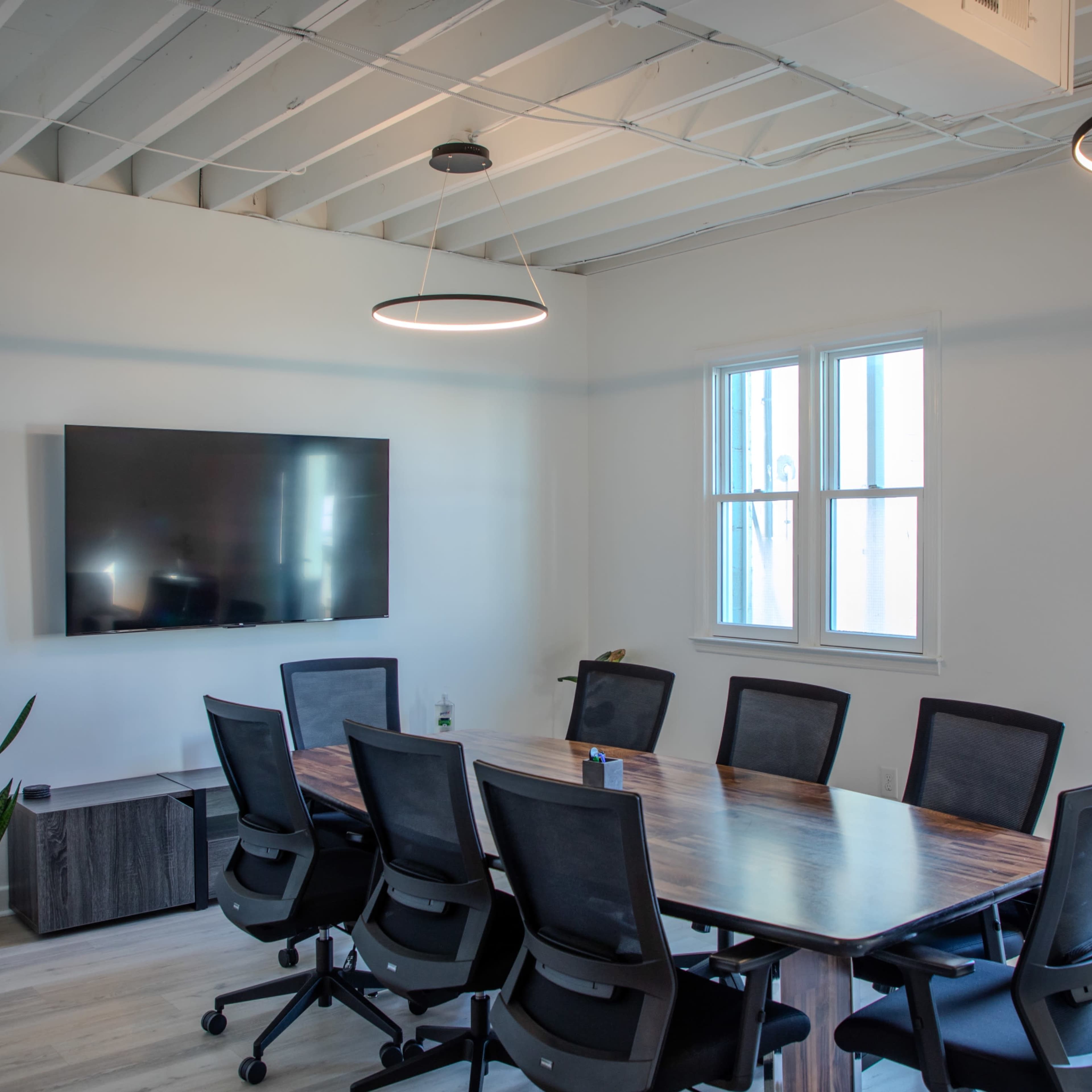 Modern Boardroom with Downtown Durham Views Image in Downtown, Durham, NC