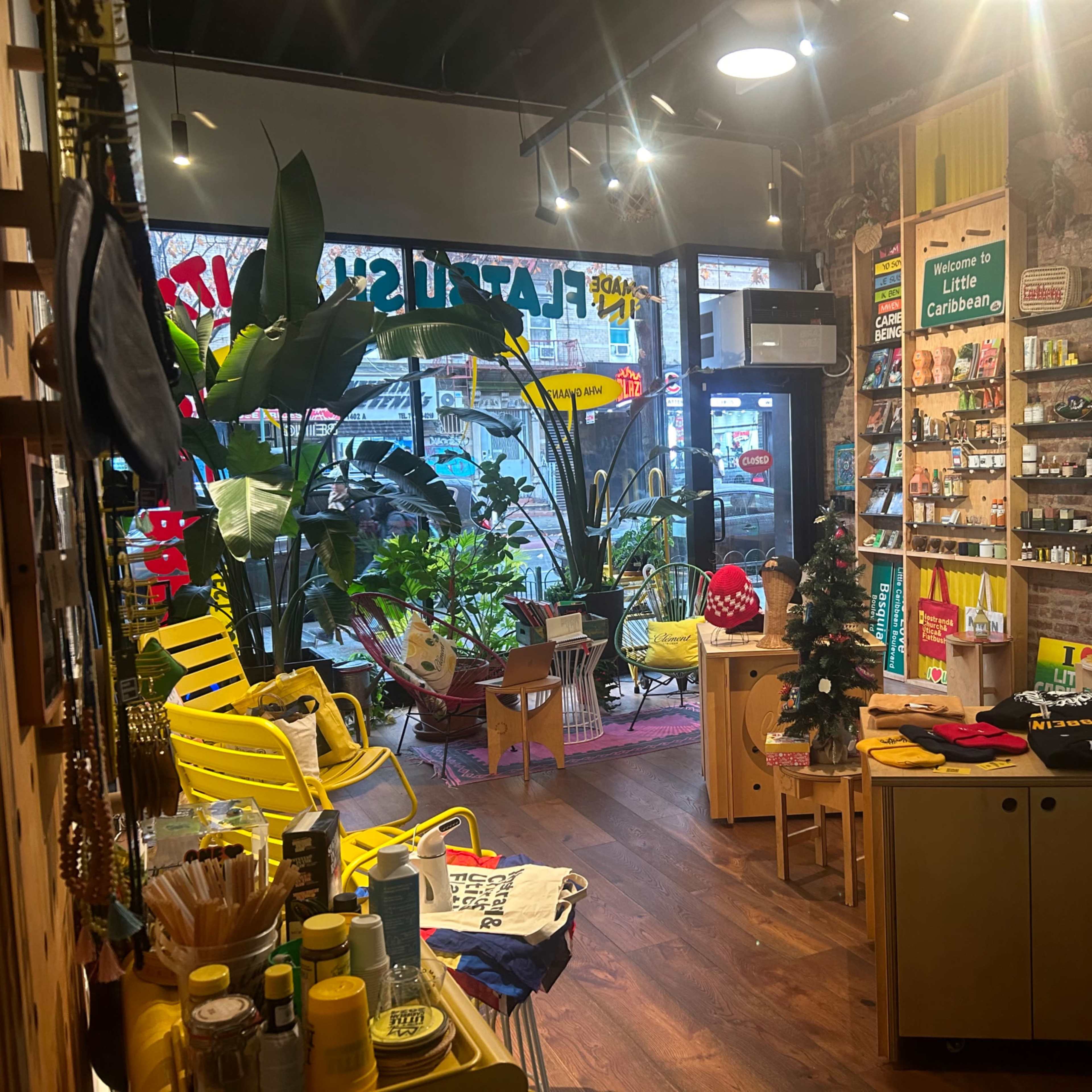 A Storefront with Caribbean Flair Image in Little Haiti, Brooklyn, NY