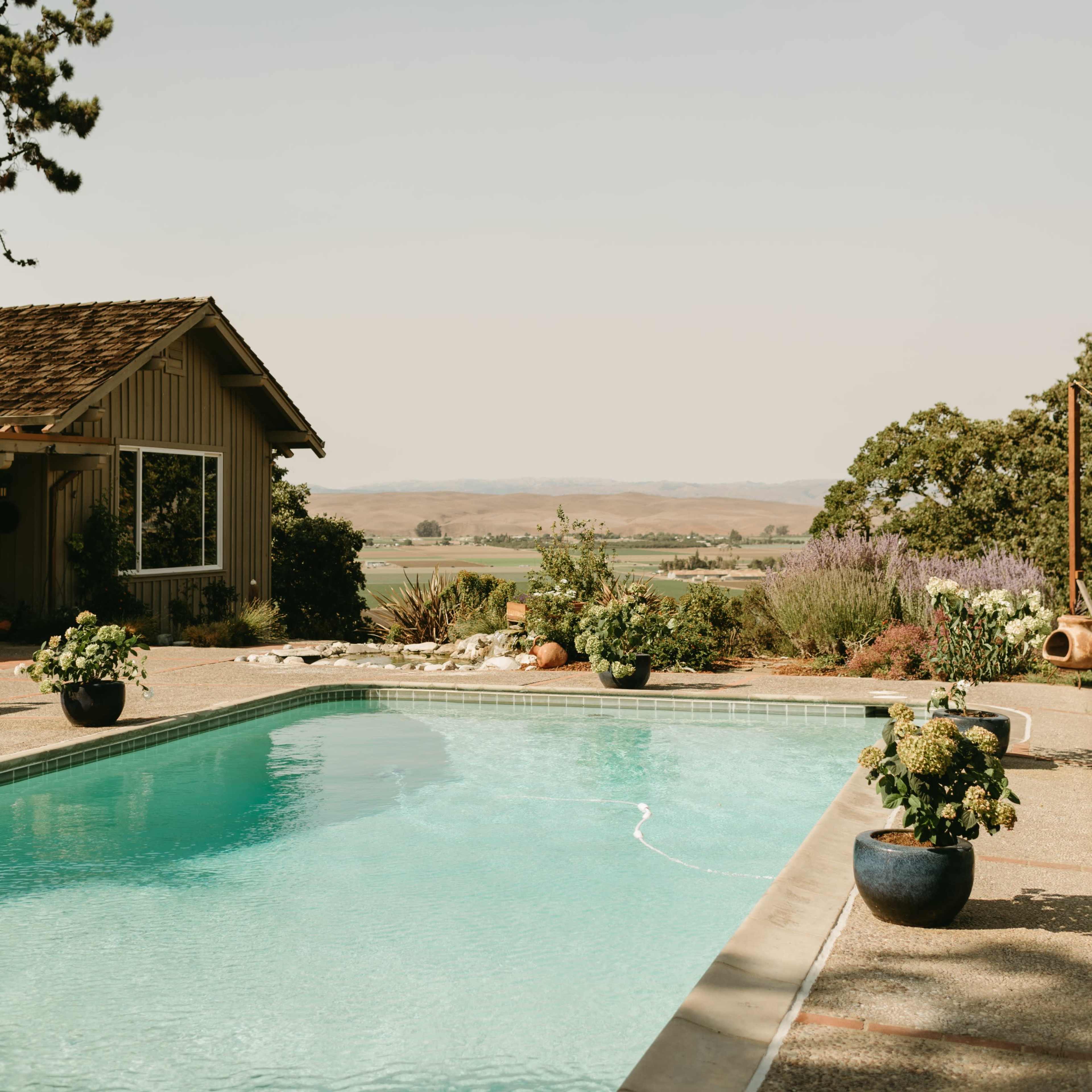 Intimate event space with gardens located on a working ranch Image in , San Juan Bautista, CA