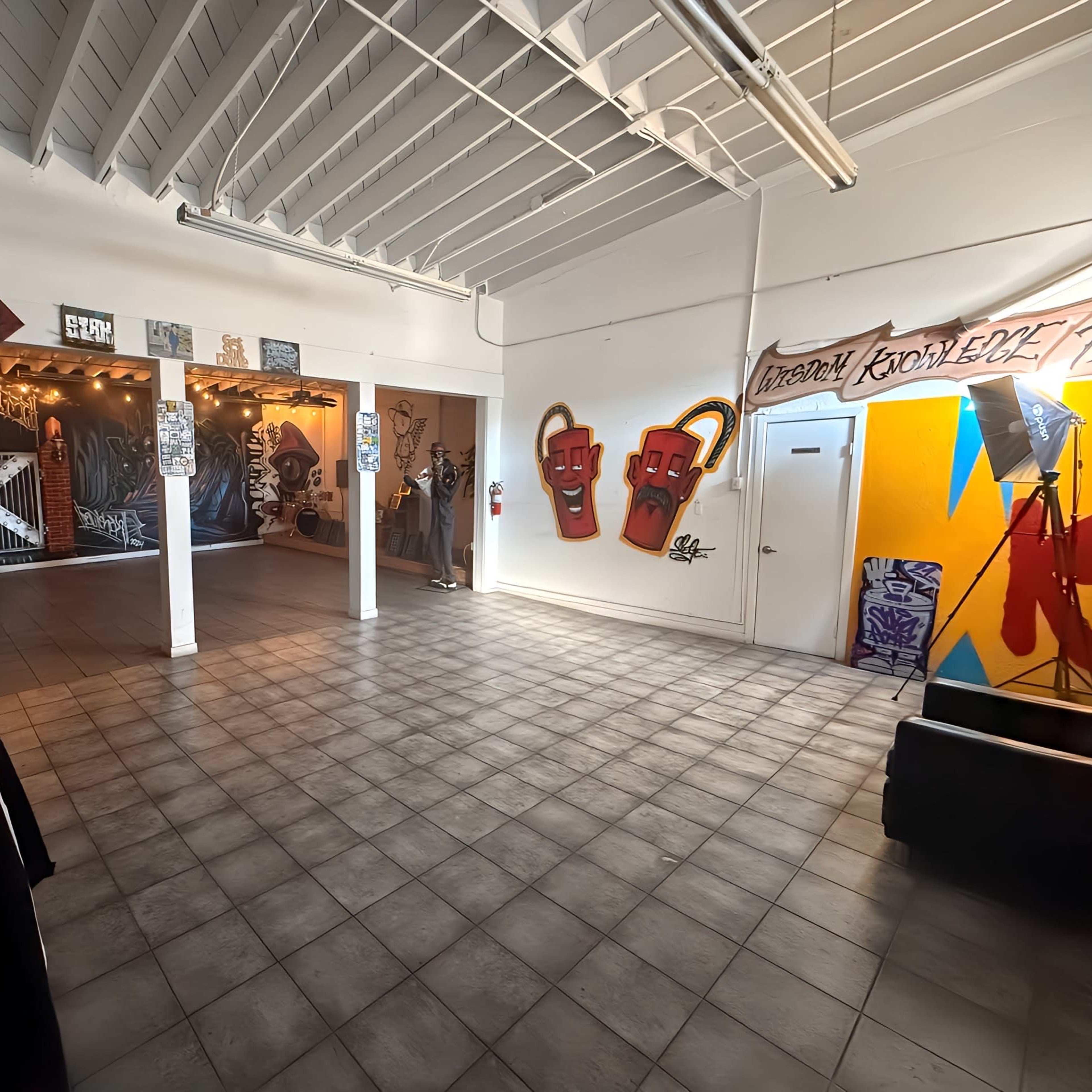 The Asylum event space. Image in East Los Angeles, Los Angeles, CA