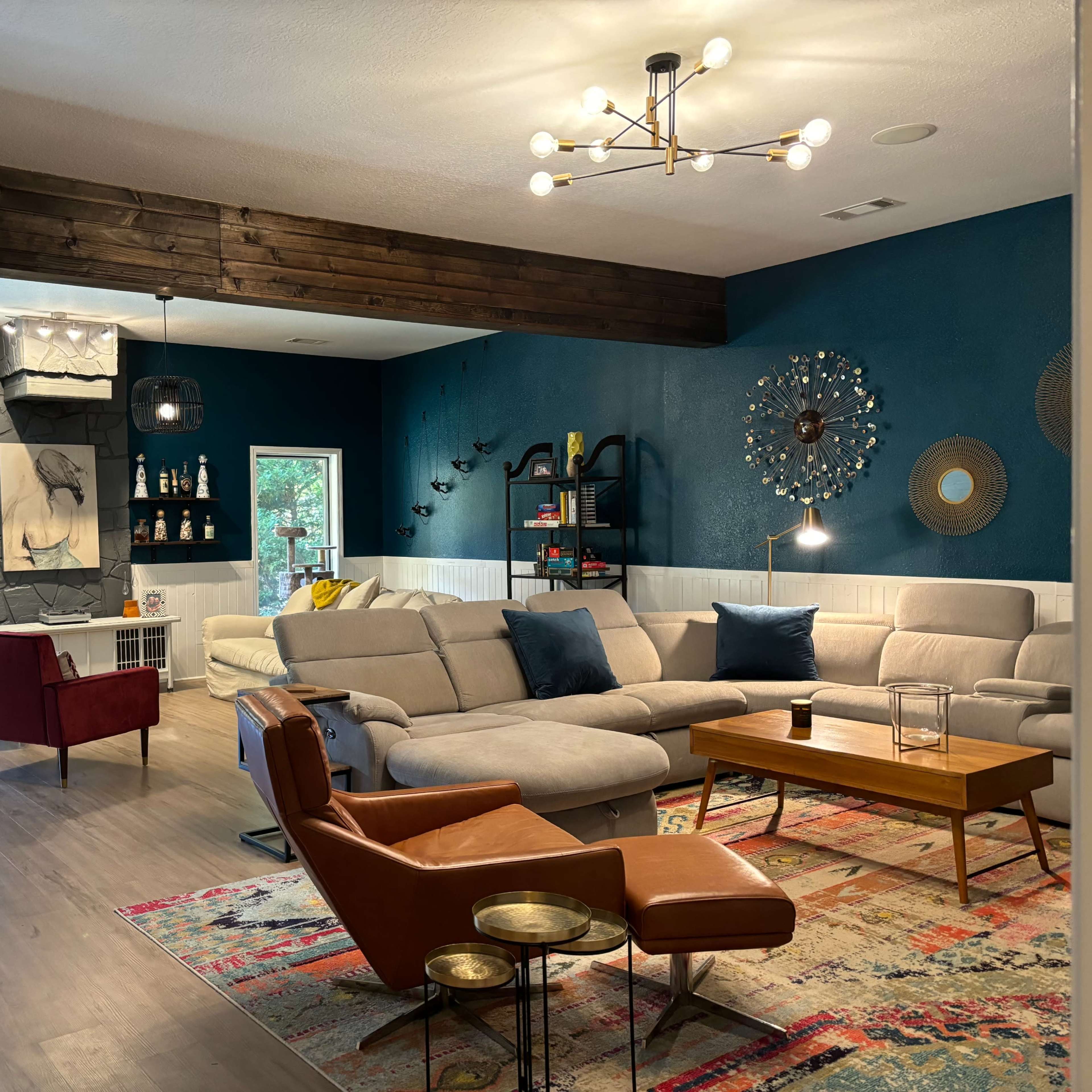 Cinematic Mountain Chalet with Creekside Fire Pit & Forest Views Image in , Dawsonville, GA