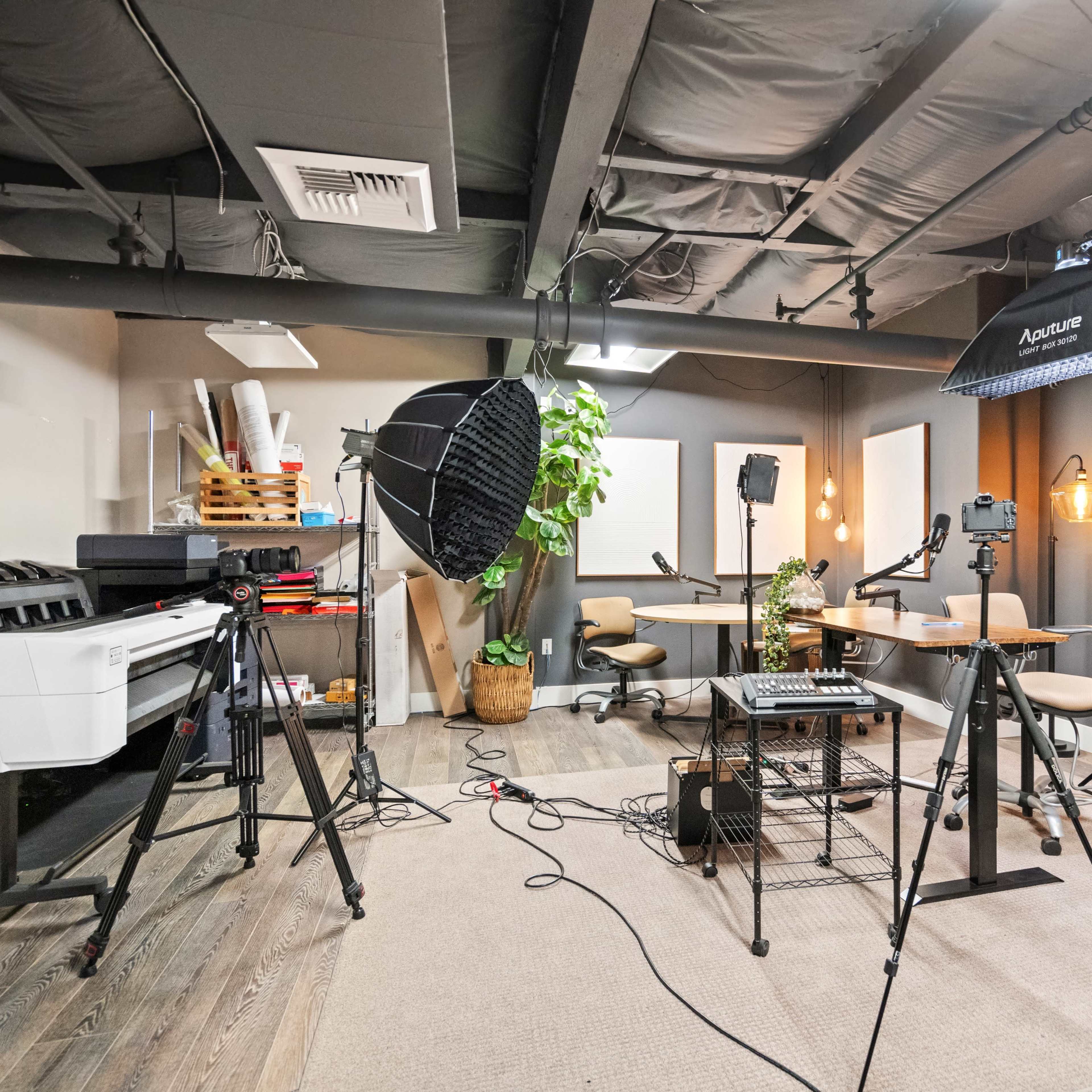Modern Podcast/Youtube/Video studio Image in Chico, Chico, CA