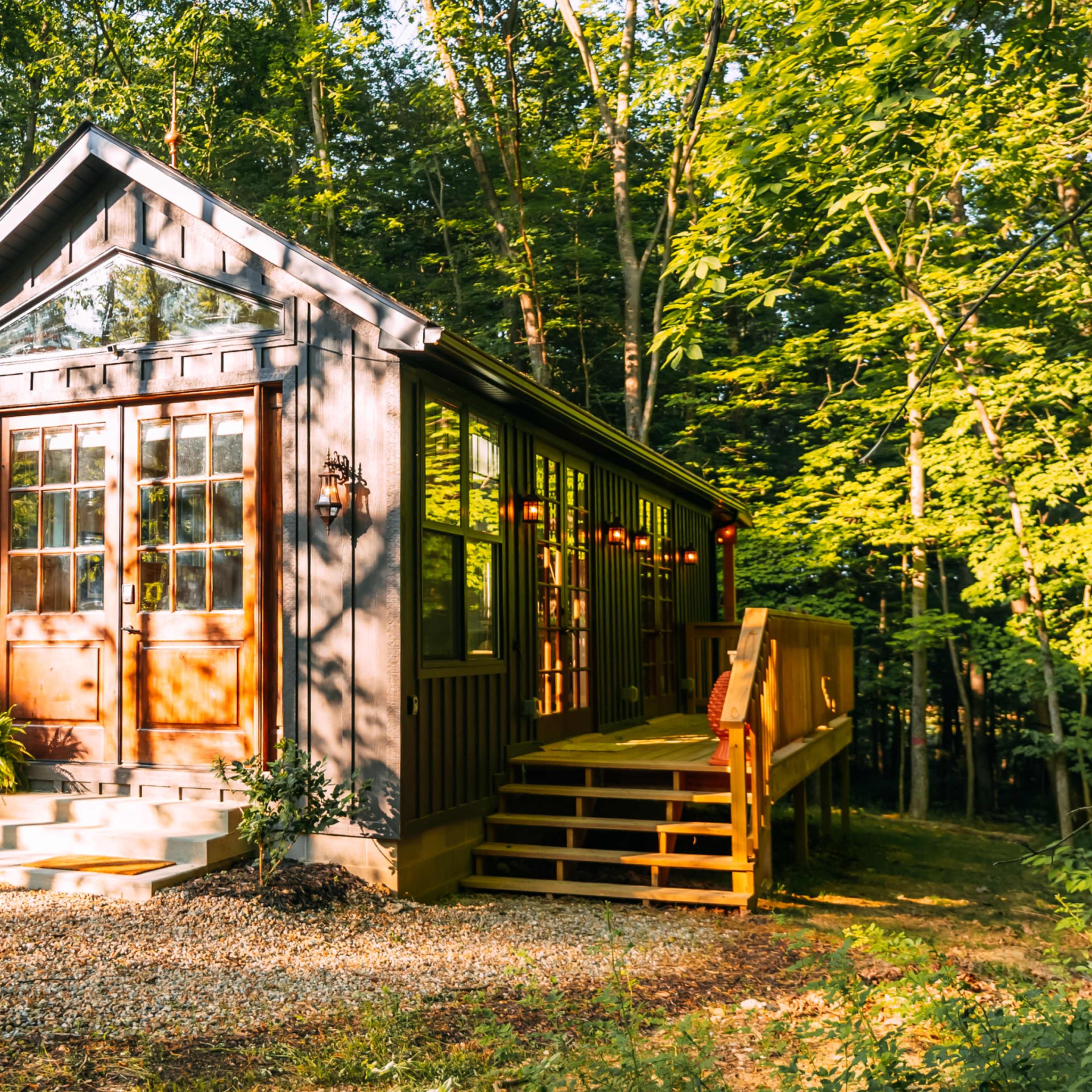 Tiny Cabin in 32 Acres of Forest Image in Perry Township, Laurelville, OH