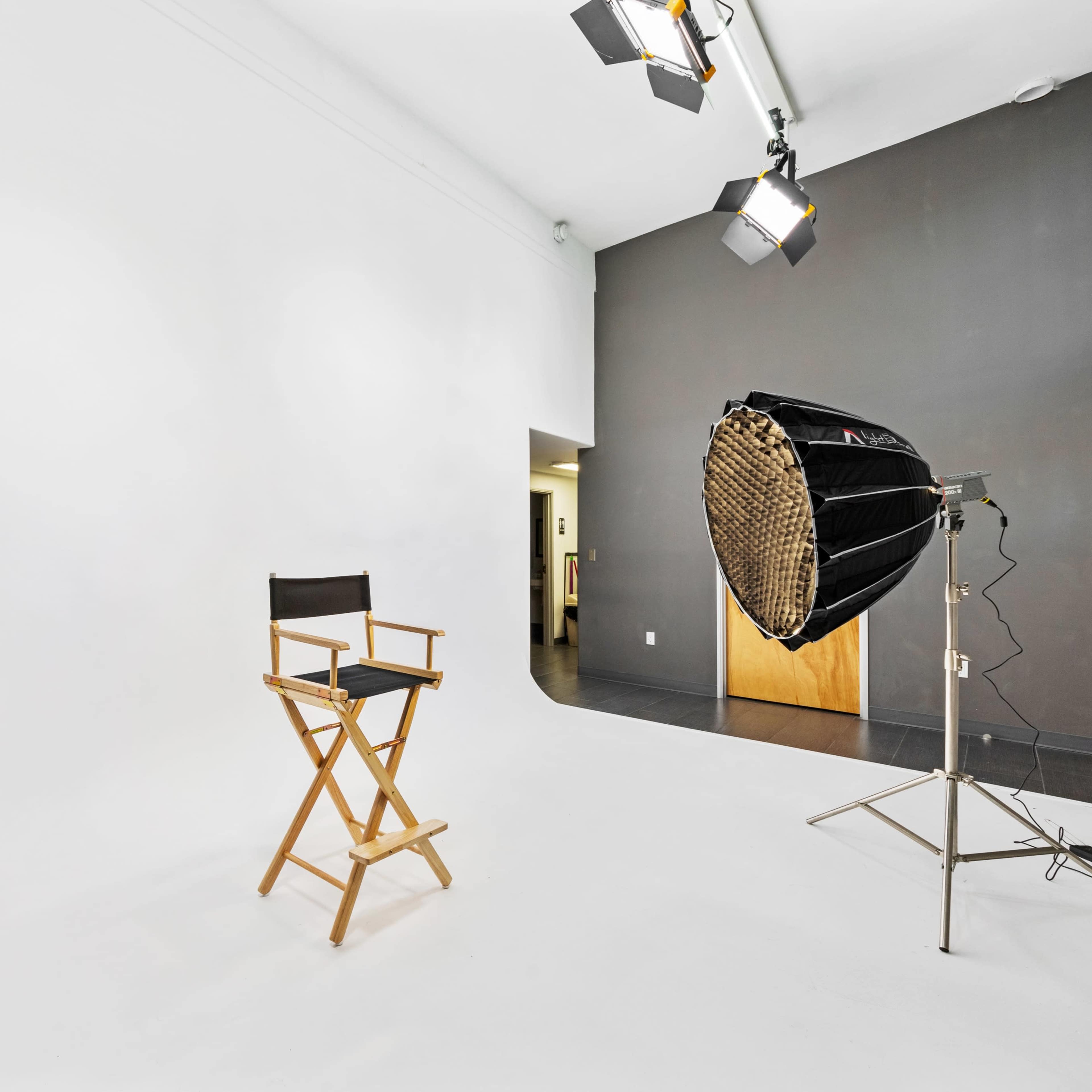 Modern Video/Photo Studio with Bright and Adjustable Colored Cyclorama Image in Alameda, Alameda, CA