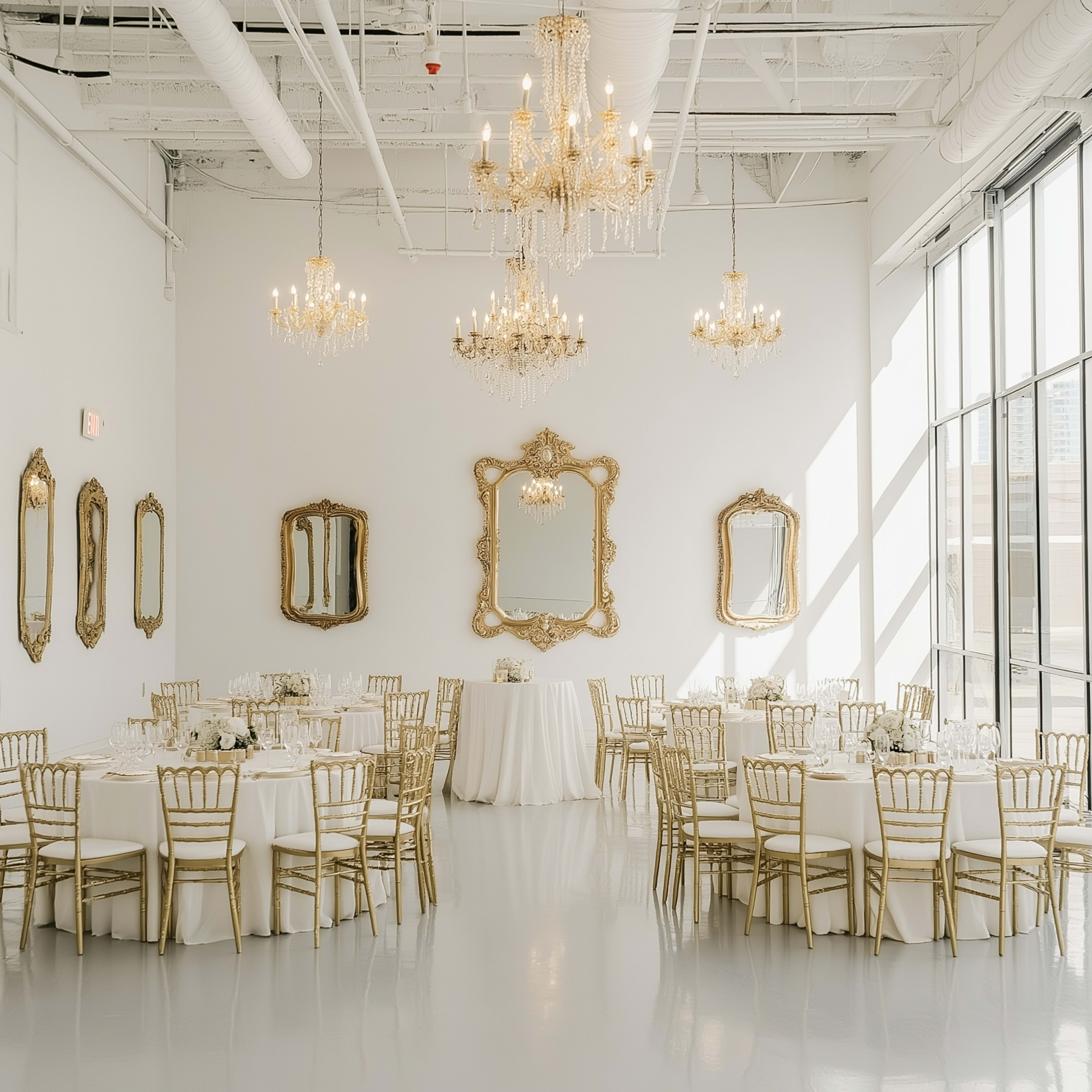 Hall of Mirrors - Classic Elegant venue for any occasion - Bespoke Unique Image in Swansea, Swansea, MA