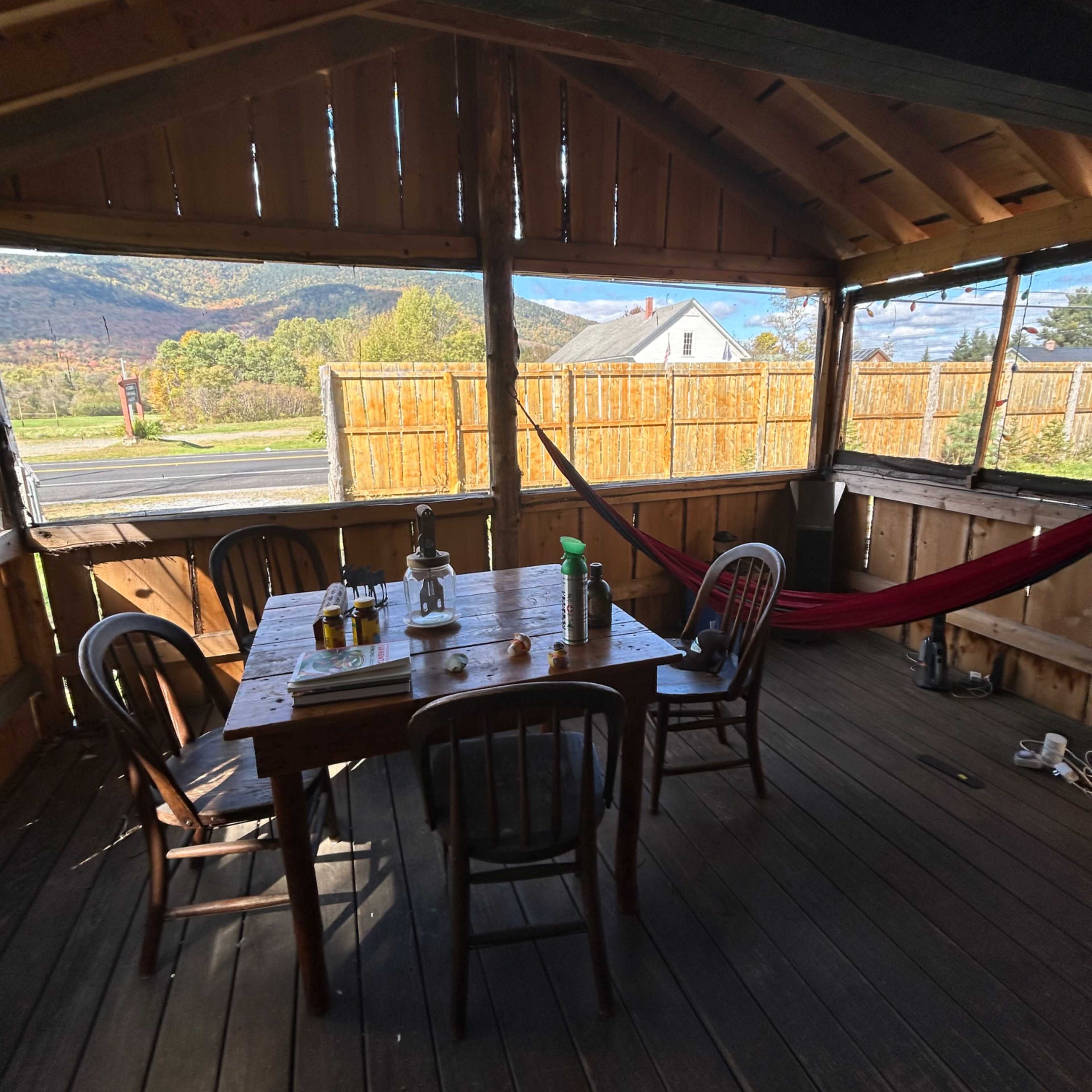 Classic Log Cabin Camp Image in Columbia, Columbia, NH
