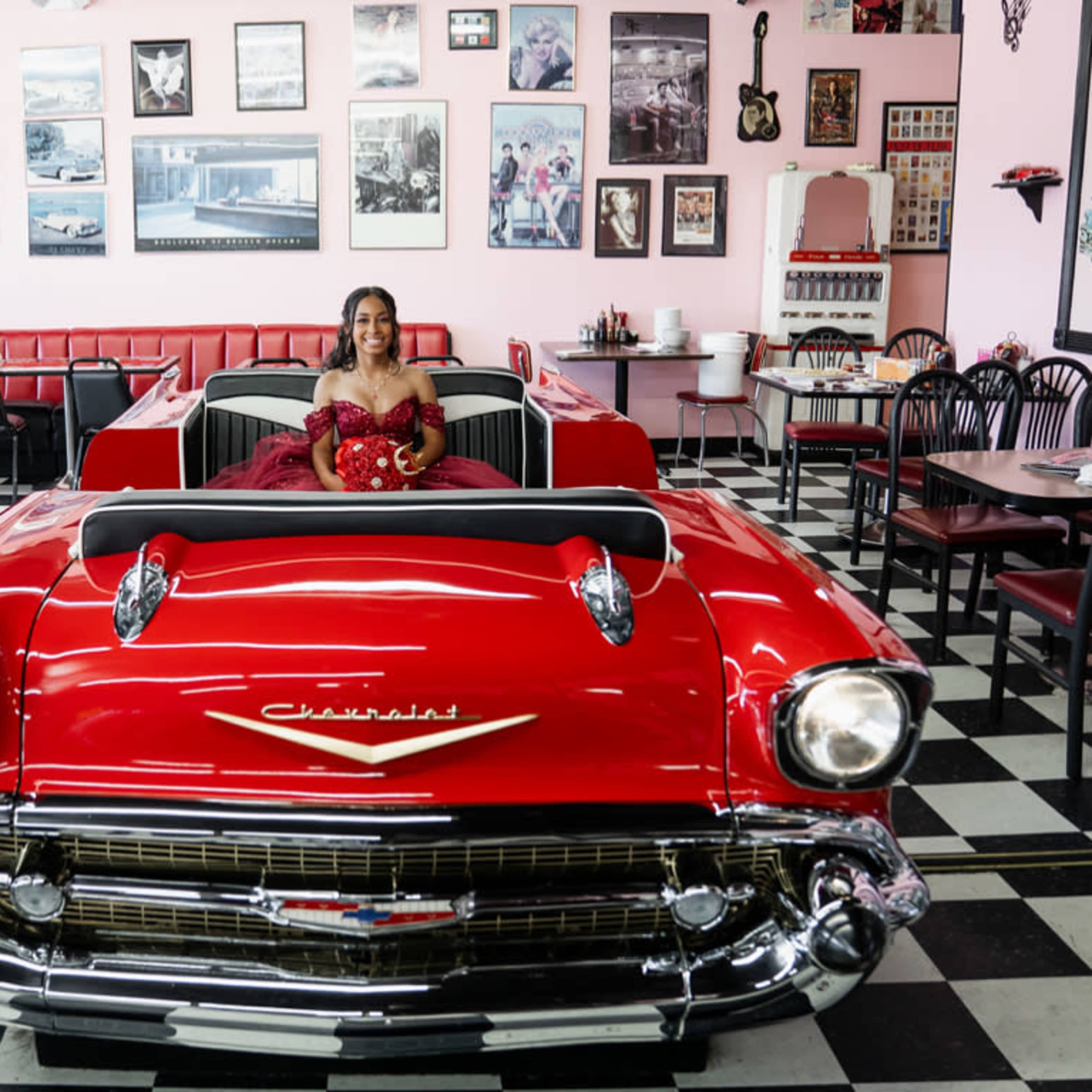50’s style retro diner Image in Las Vegas, Las Vegas, NV