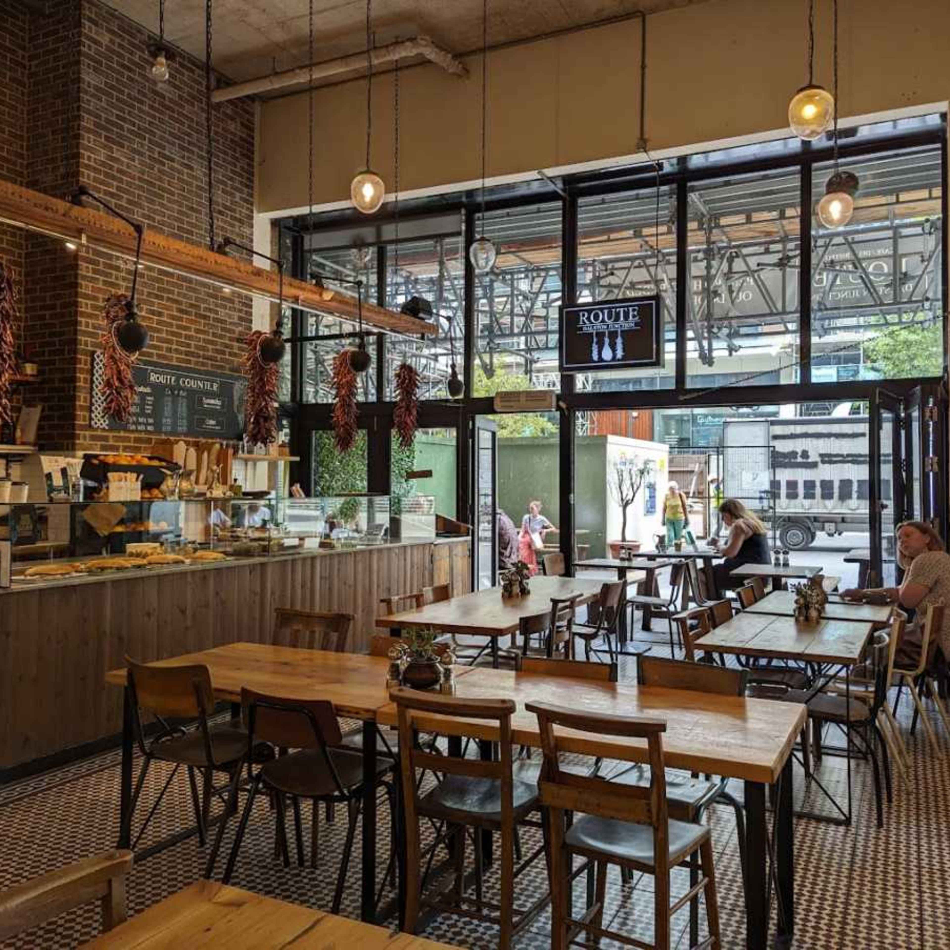 Cafe Route Image in Dalston, London, England