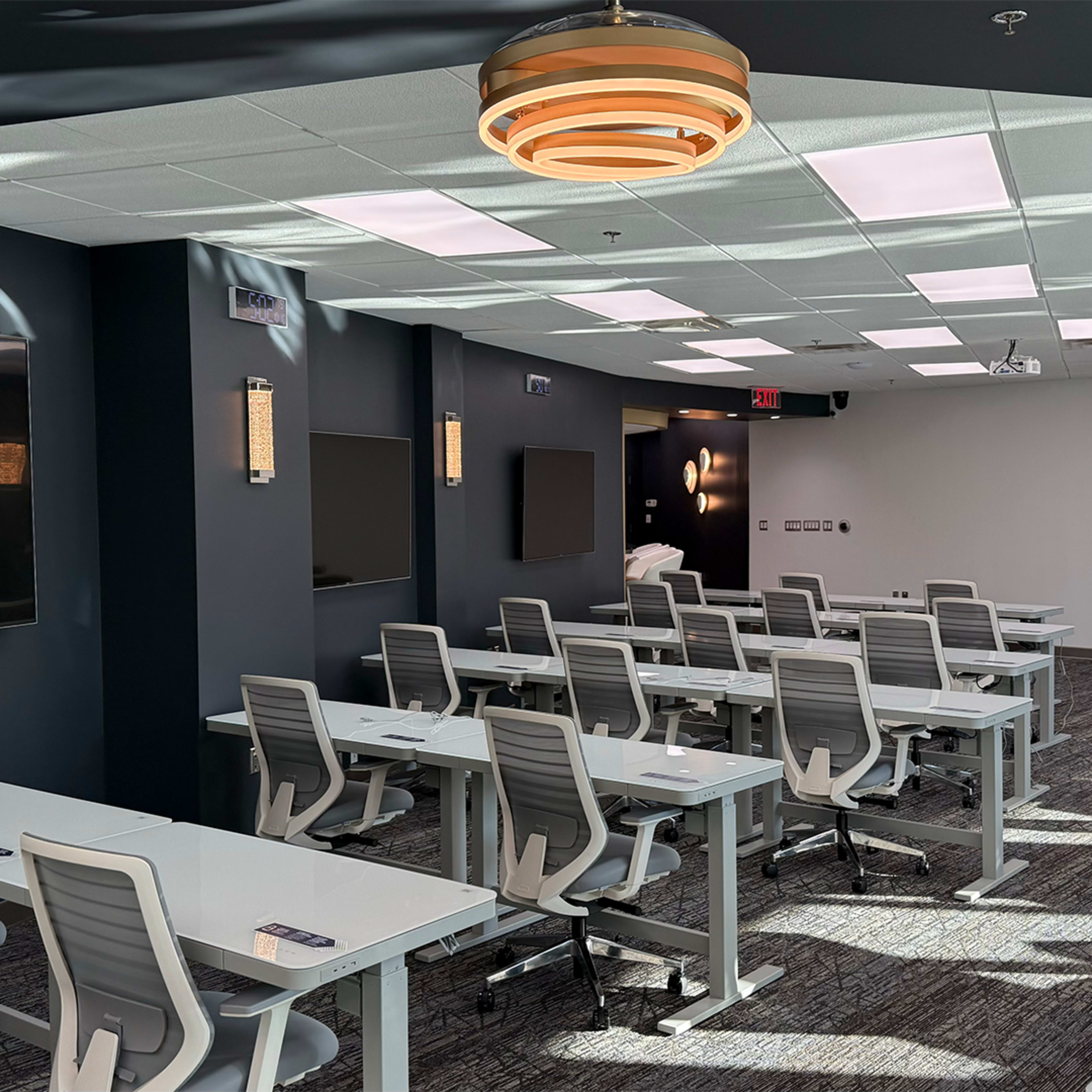 Modern Training Classroom with Natural Views Image in Hunter Mill District, Reston, VA