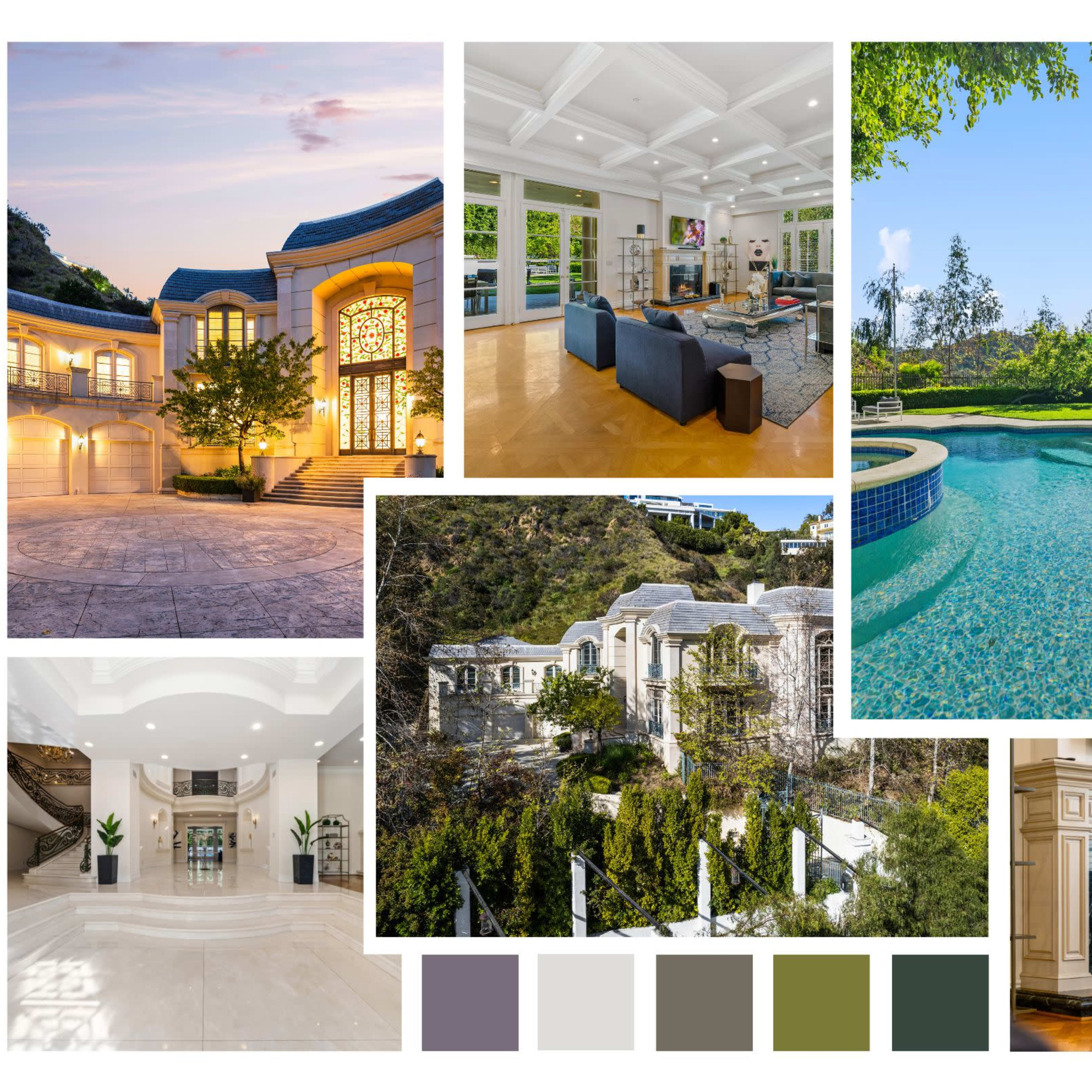 NEO-CLASSICAL LUXURY ESTATE: PERFECT SET SPACE Image in Bel Air, Los Angeles, CA