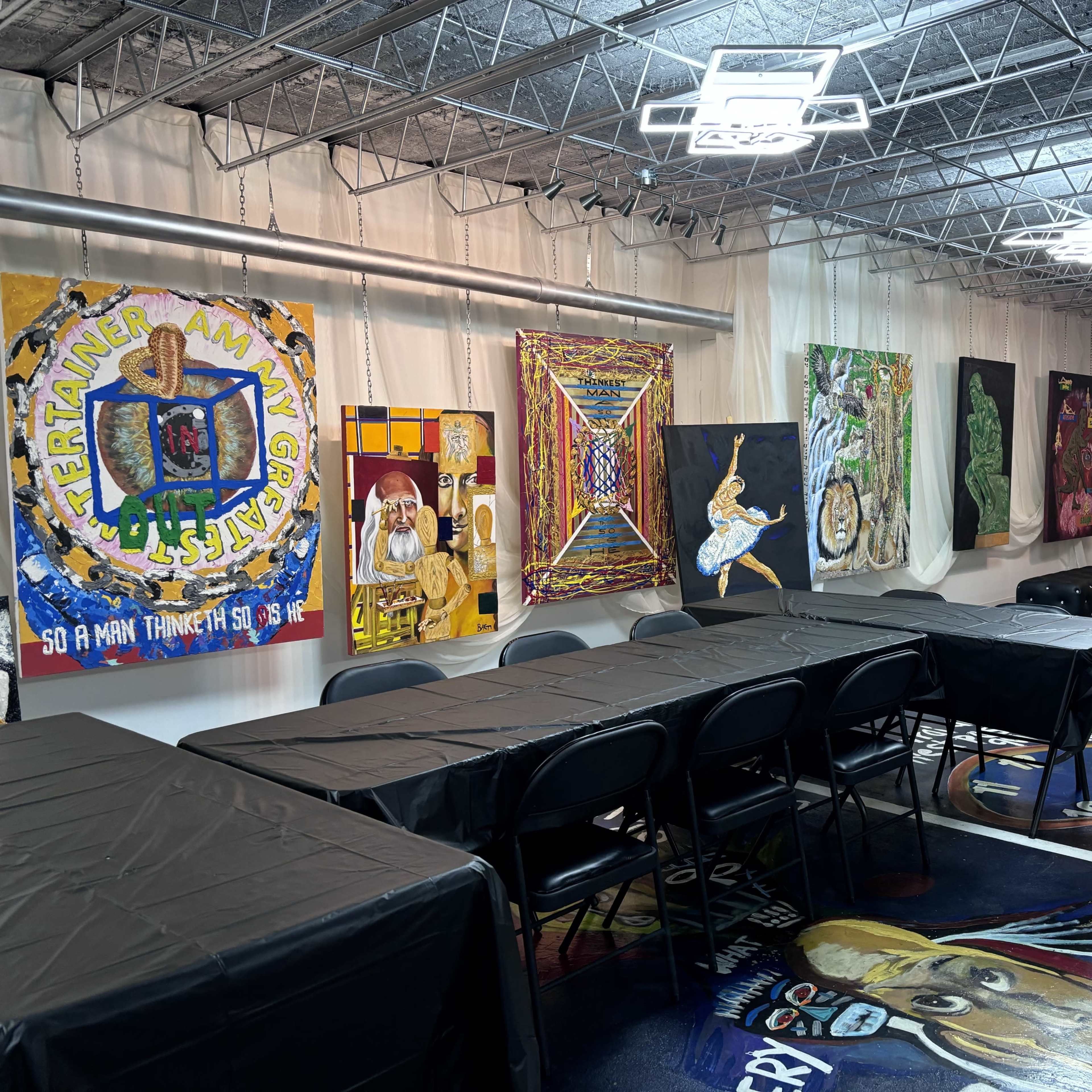 Artistic Small Venue with a Built in Art Gallery Vibe Image in Berkeley Park, Atlanta, GA