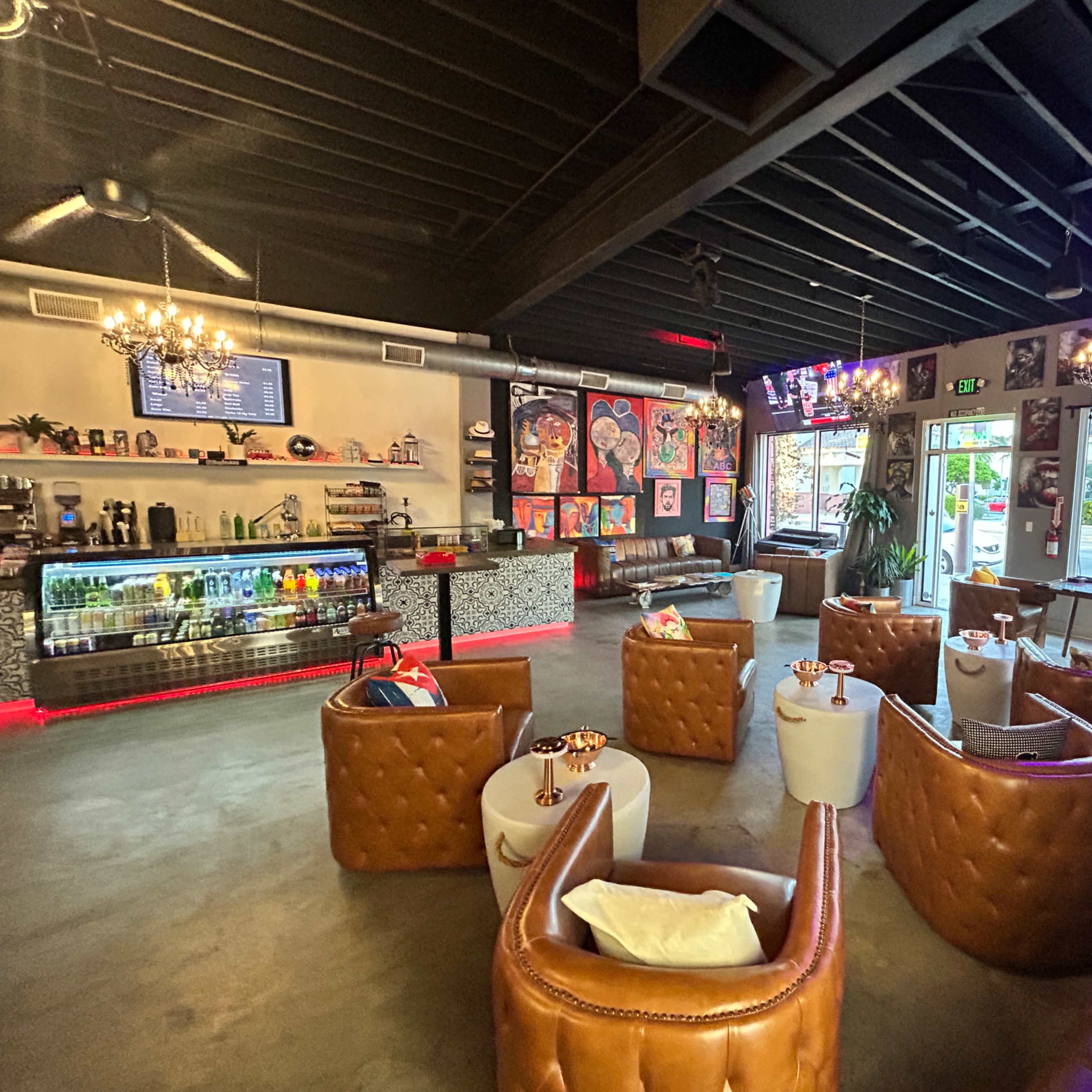 Funky Cafe + Tobacco Shop Image in Little Havana, Miami, FL