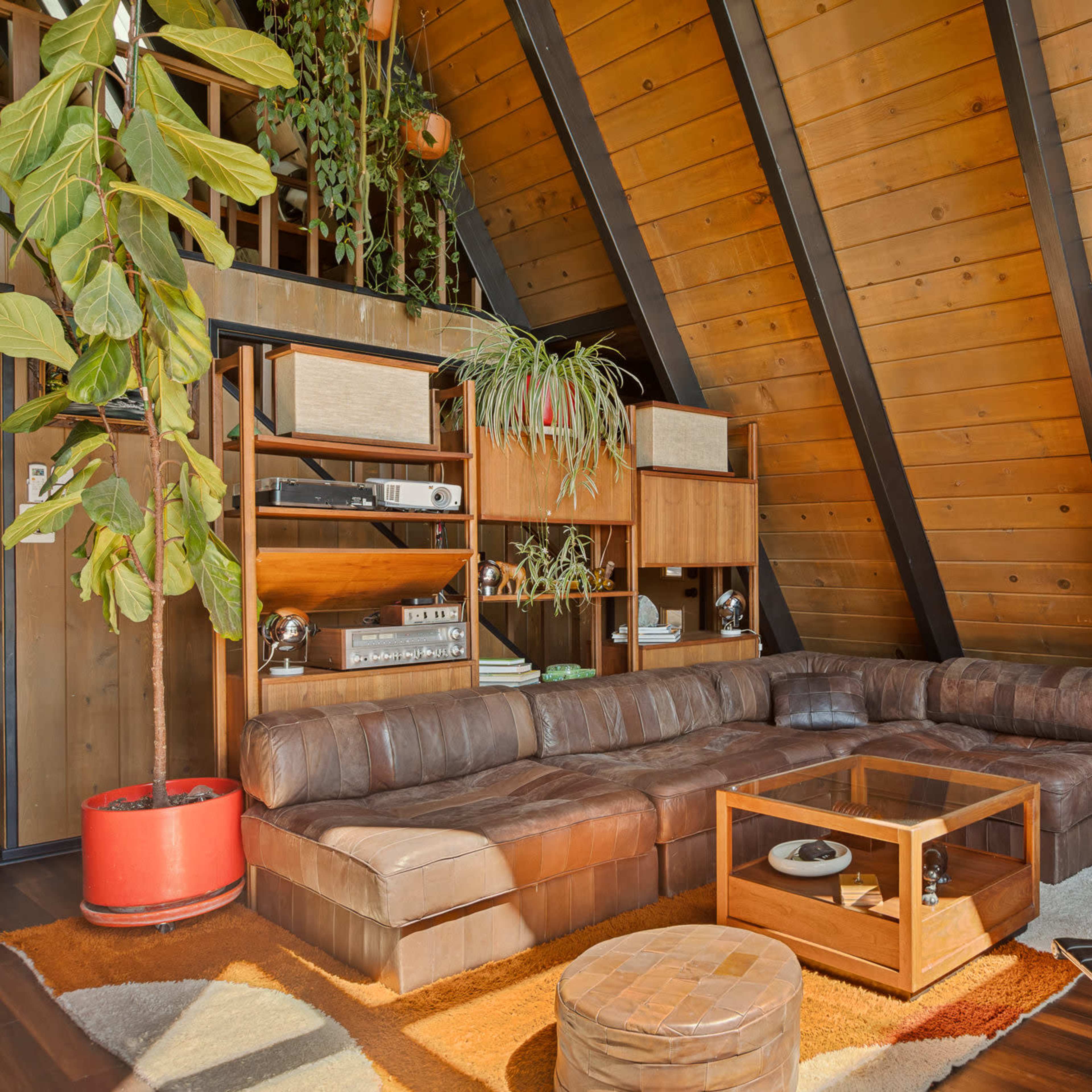 Period Correct Mid-Century Curated A-Frame Image in Lake Arrowhead, Lake Arrowhead, CA