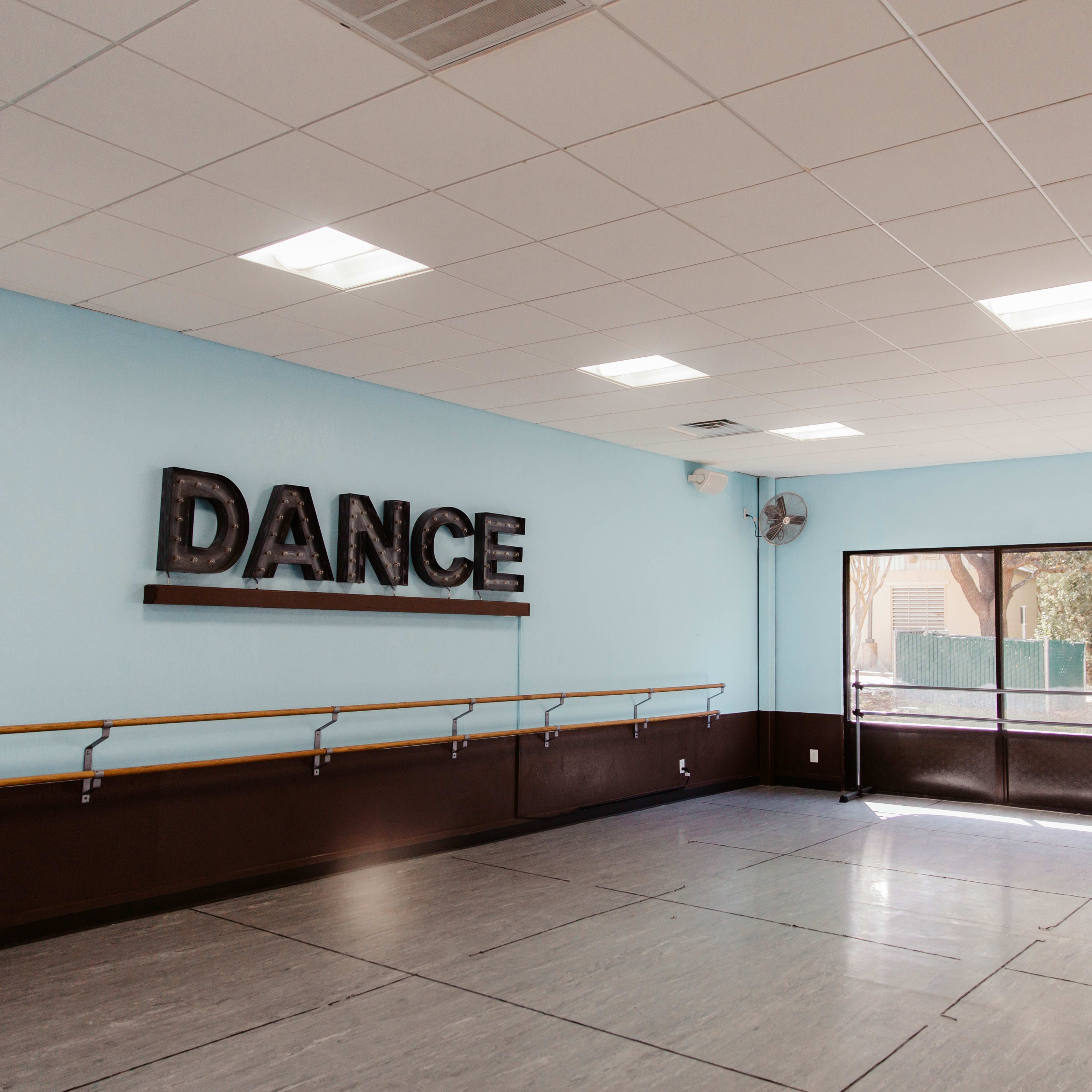 Dance Studio With Dance Sign in Central Austin (Studio 5) Image in Barton Hills, Austin, TX