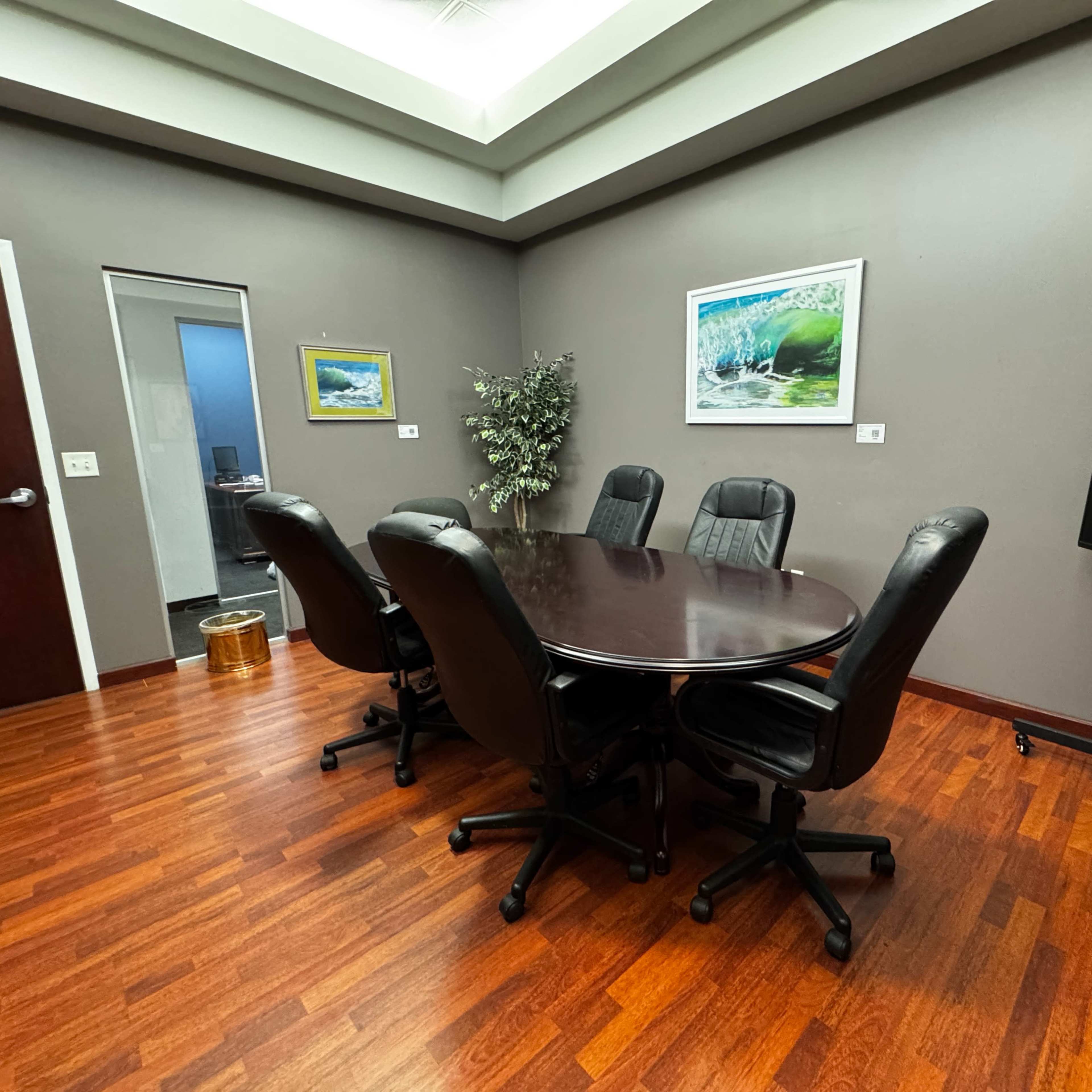 Professional Board Room | Seats 6–8 | Free Parking | Heart of St. Pete Image in Barcley Estates, St. Petersburg, FL