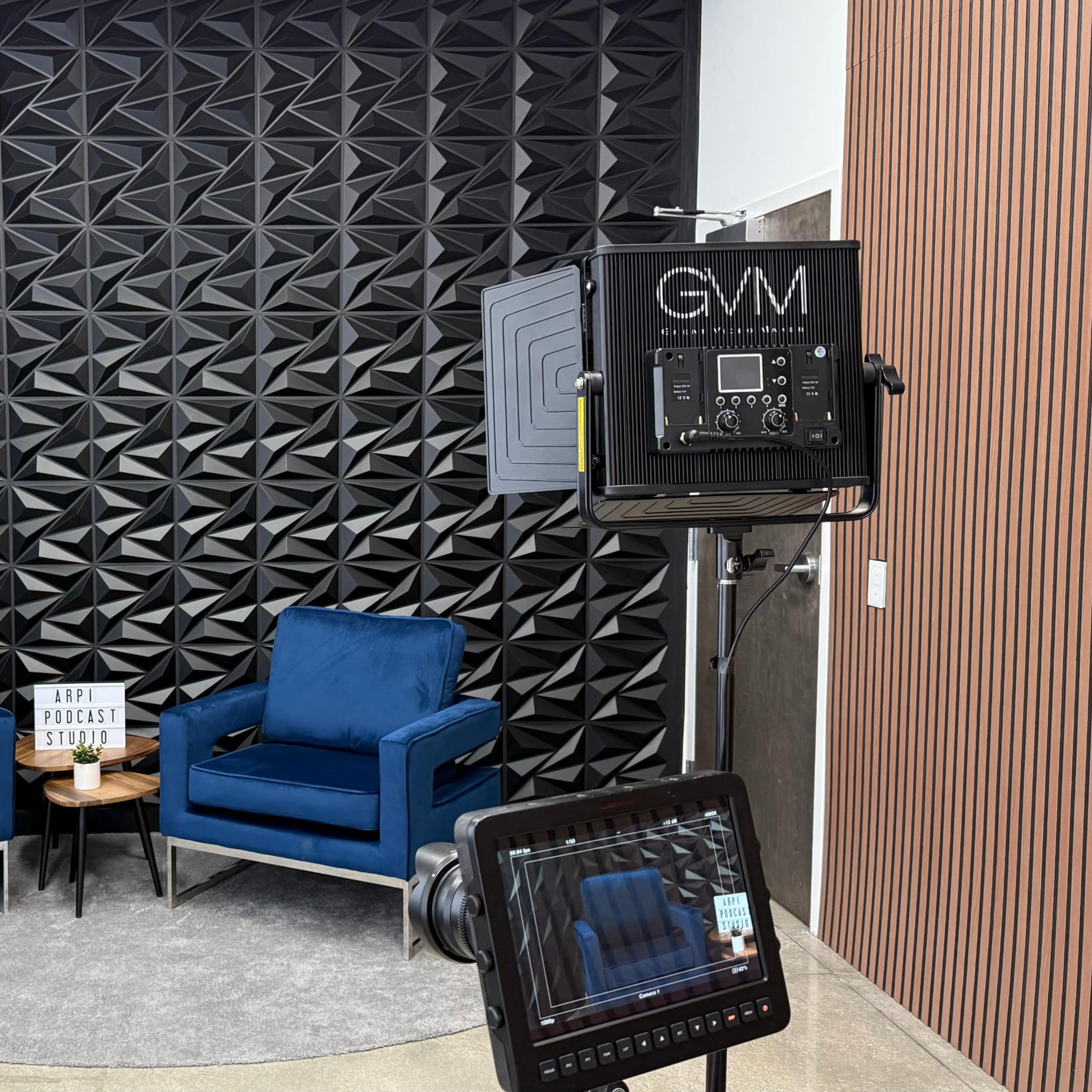 Minimalist & Modern Podcast Studio – Adaptable Setup for Any Format Image in , Miami Lakes, FL
