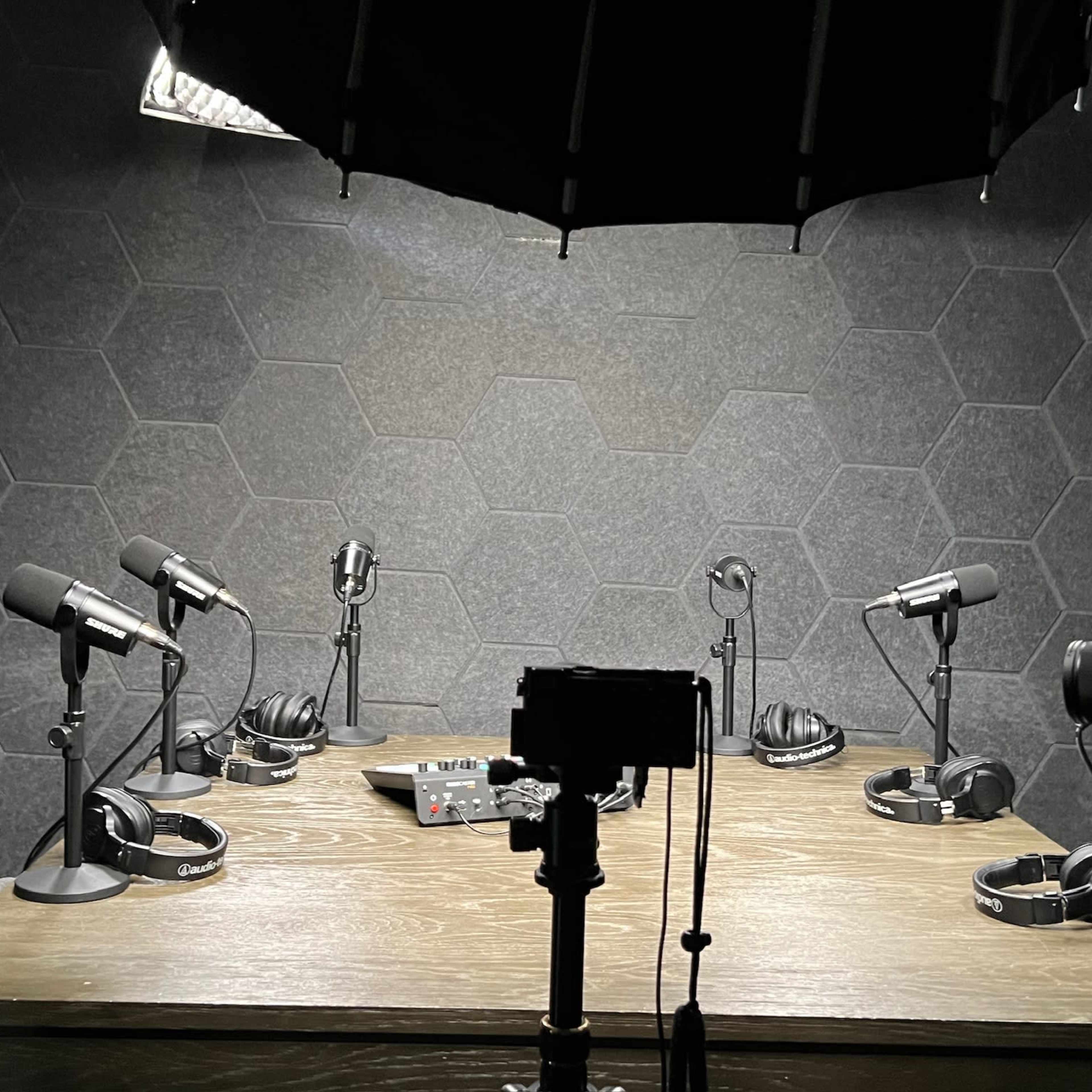 Private podcast studio suite. Includes 3 Cameras, 6 Mics, and help with setup! Image in Central Fort Lauderdale, Fort Lauderdale, FL