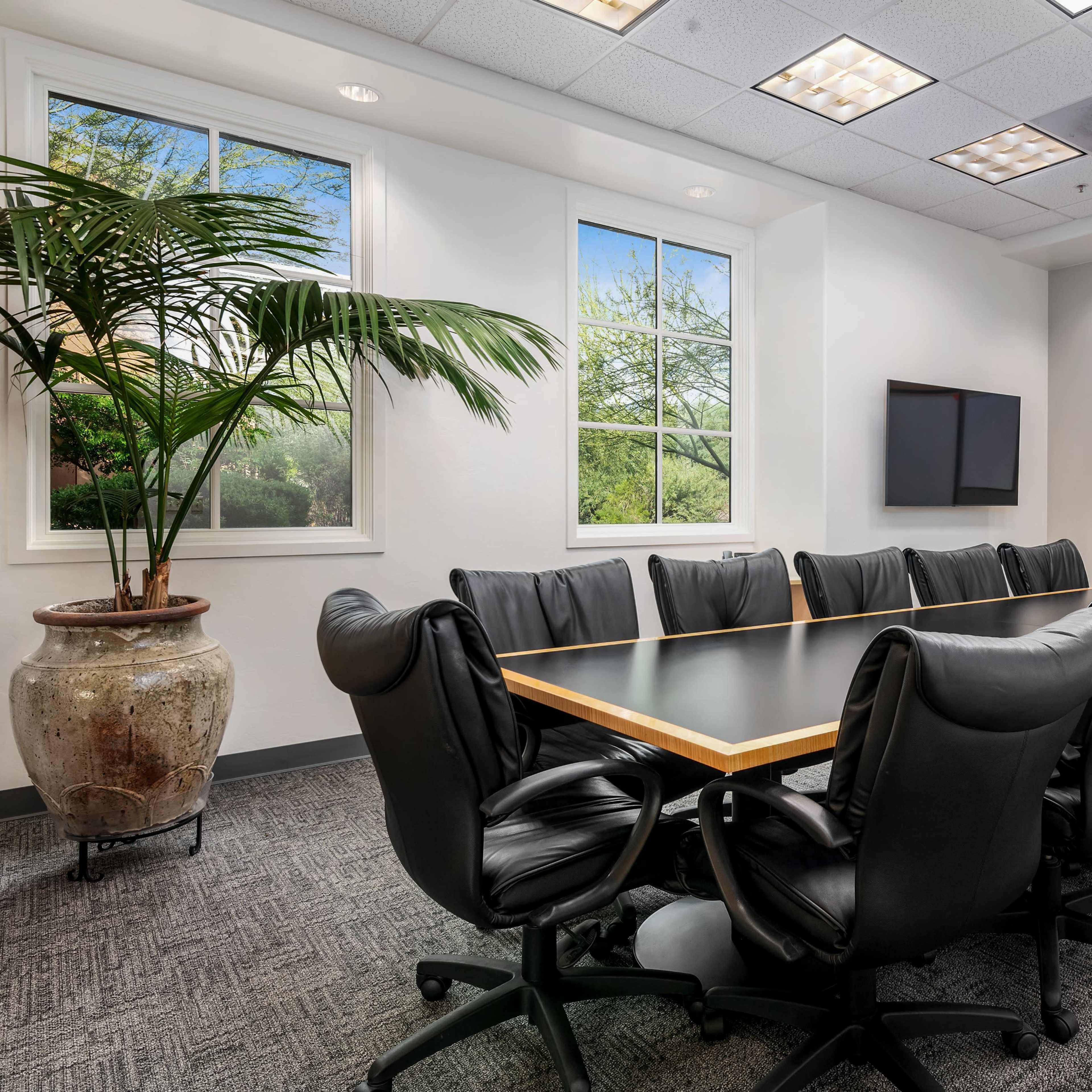 Meeting Room for 12 with Natural Light Image in Innovation Corporate Center, Oro Valley, AZ