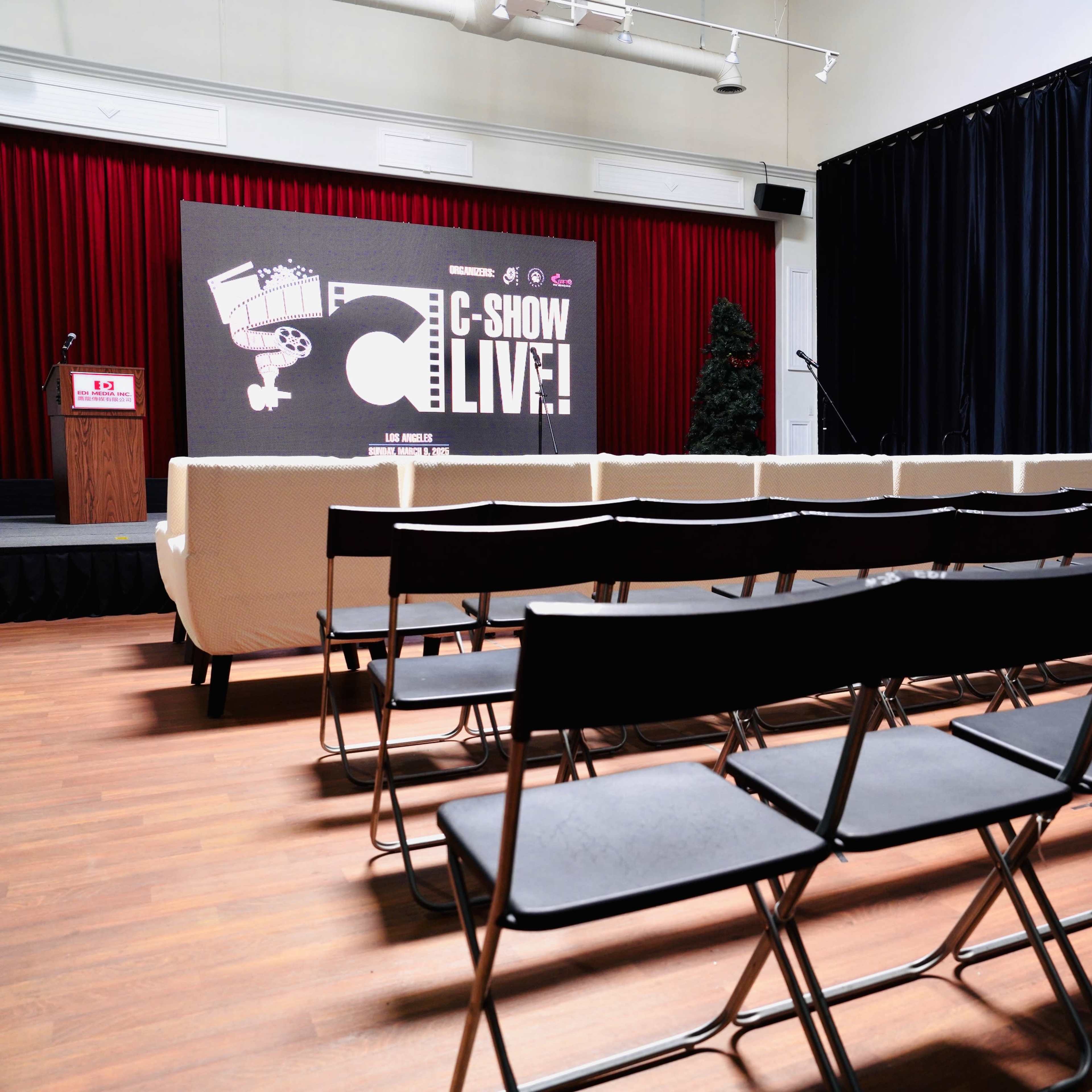 Cultural Center with Stage for Corporate and Private Events Image in Walnut Valley, West Covina, CA