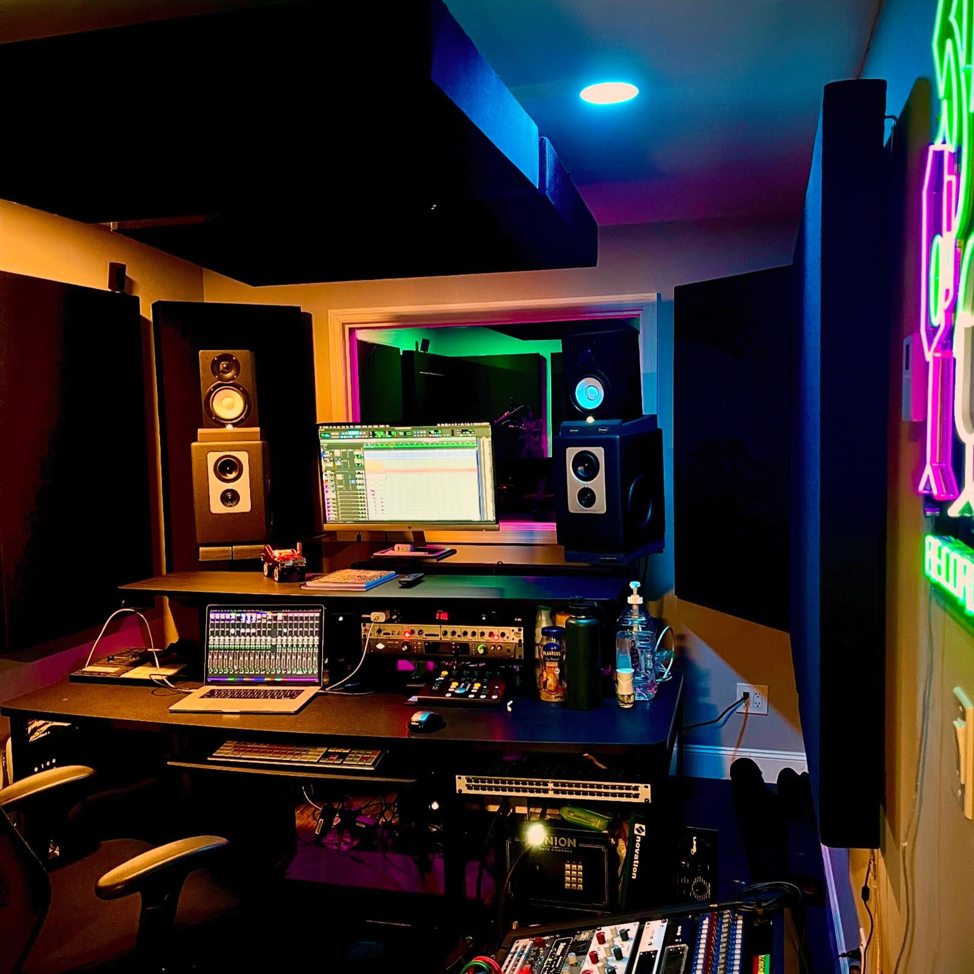 Downtown warehouse space with a recording studio built inside. Image in Croissant Park, Fort Lauderdale, FL