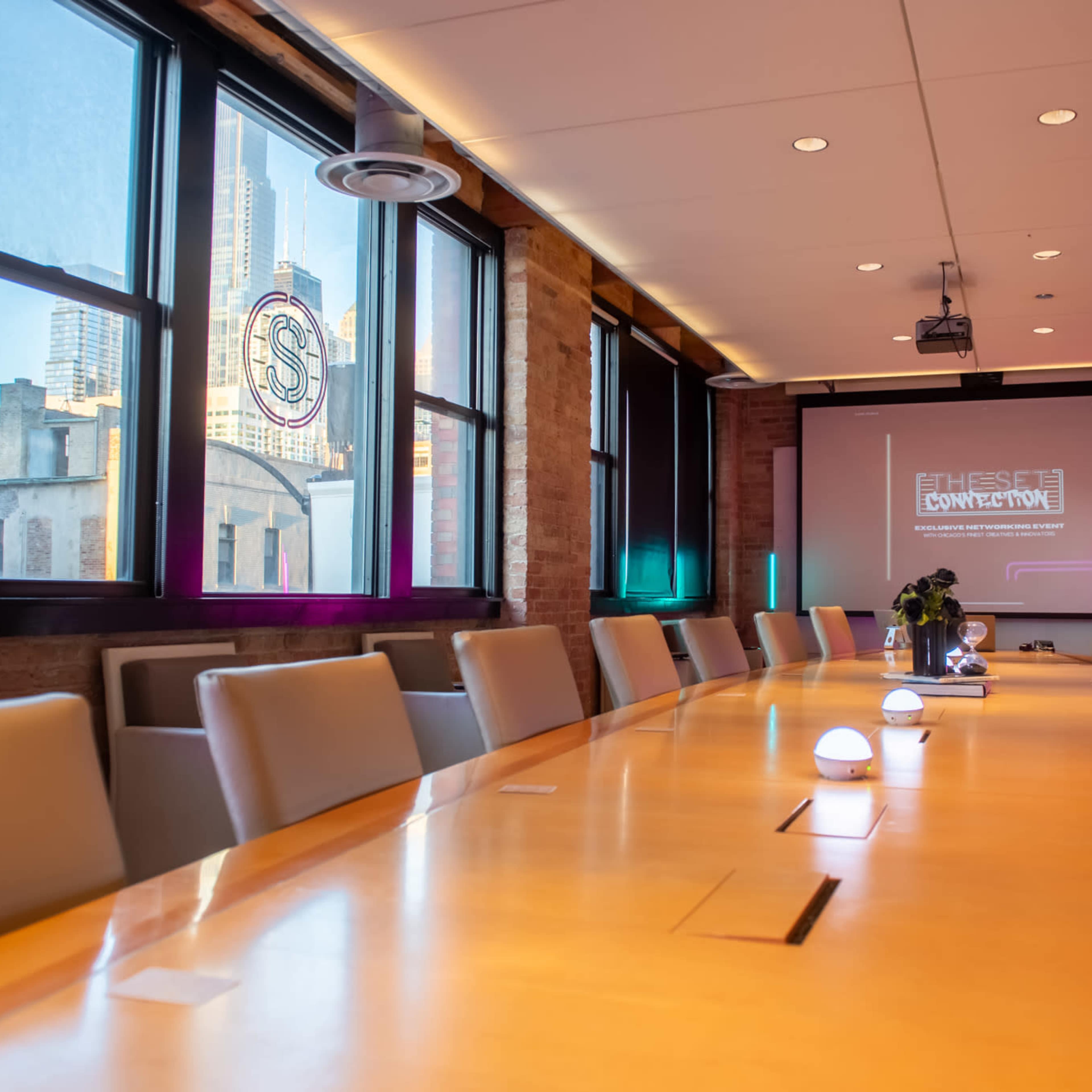 Sunlit Exposed Brick Meeting & Conference Room for 16+ in the Heart of River North Image in Near North Side, Chicago, IL