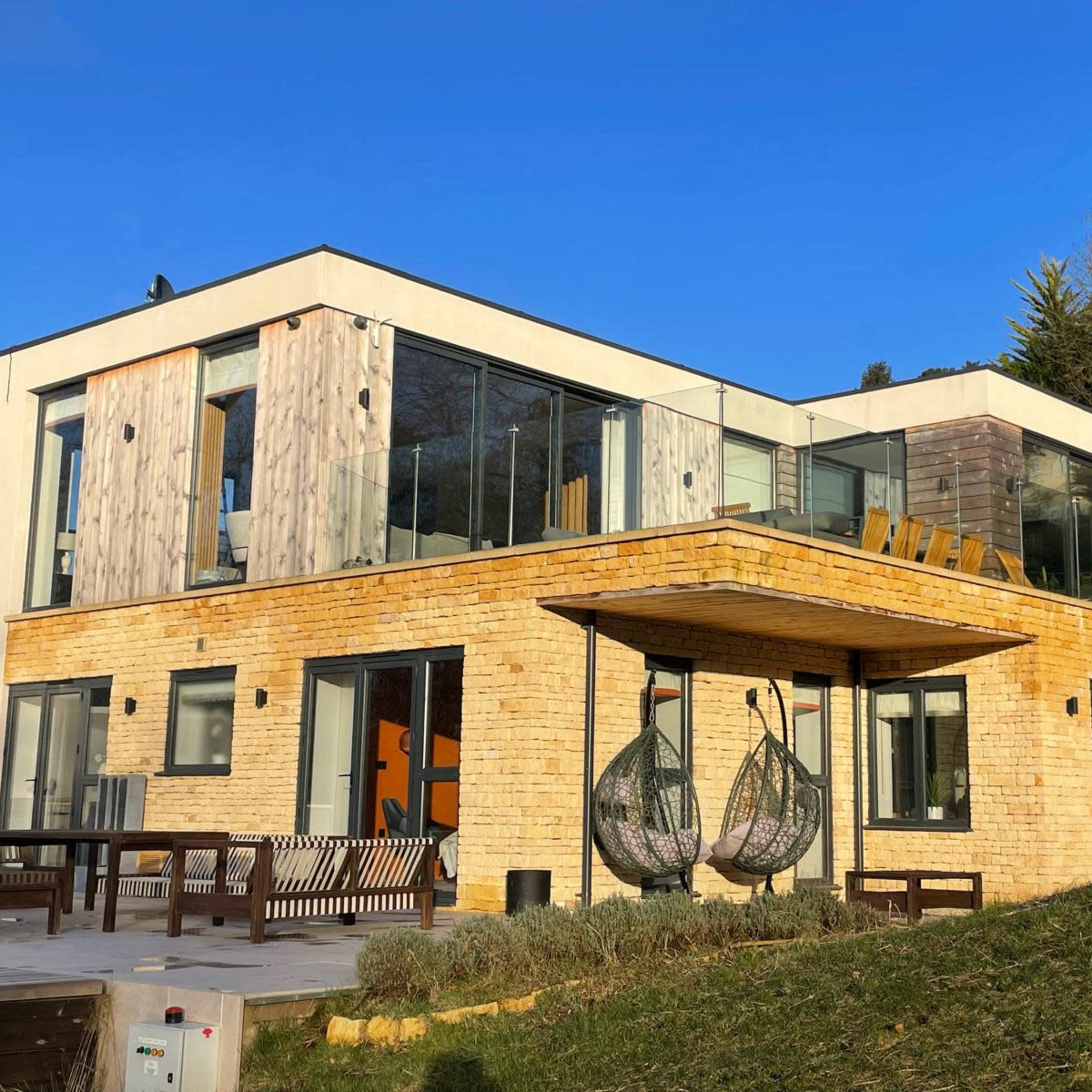 The House On The Hill | Countryside Modern House | Beautiful Views Image in Shurdington, Cheltenham, England