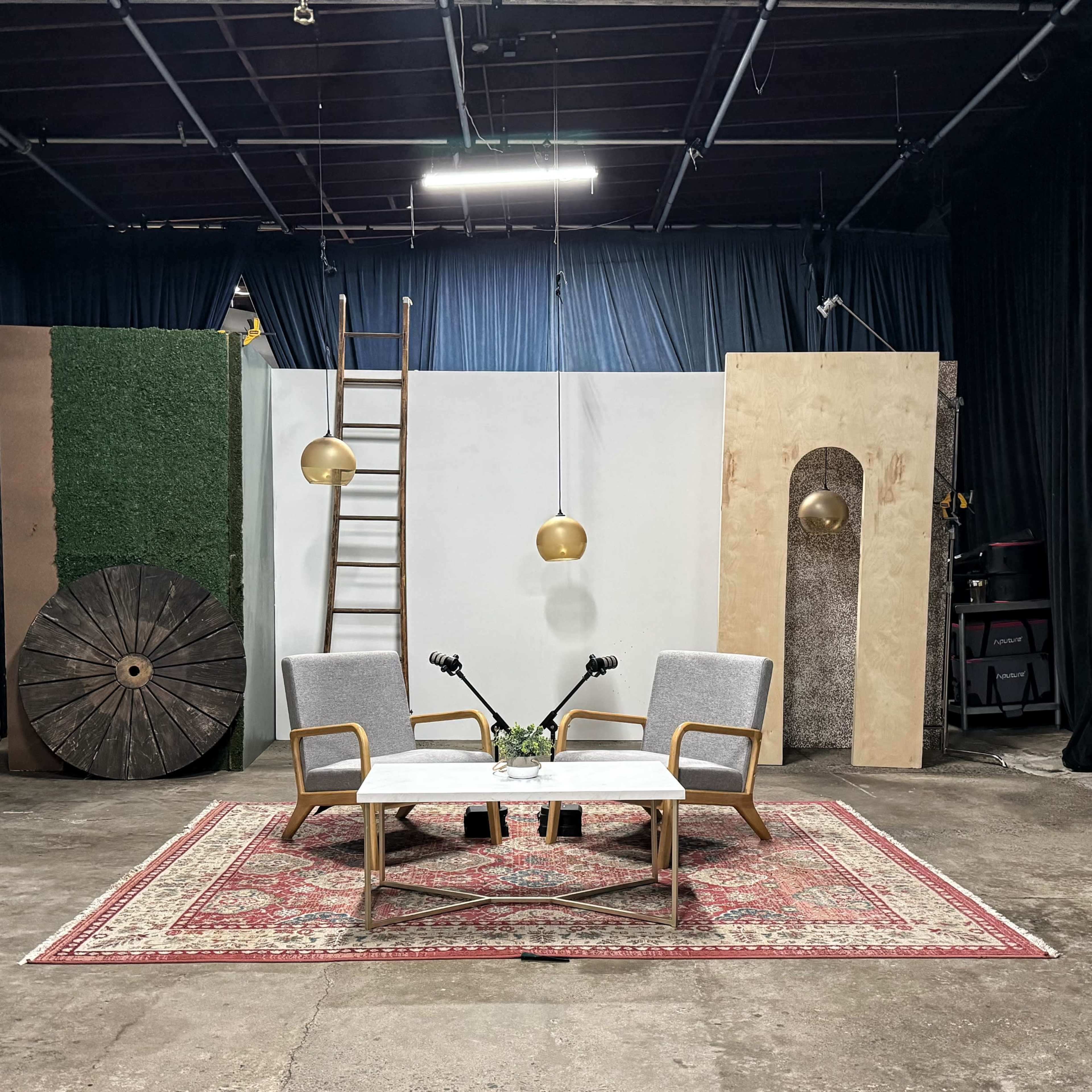 Podcast Set - Photo / Video Production Studio Image in Bankers Hill, San Diego, CA