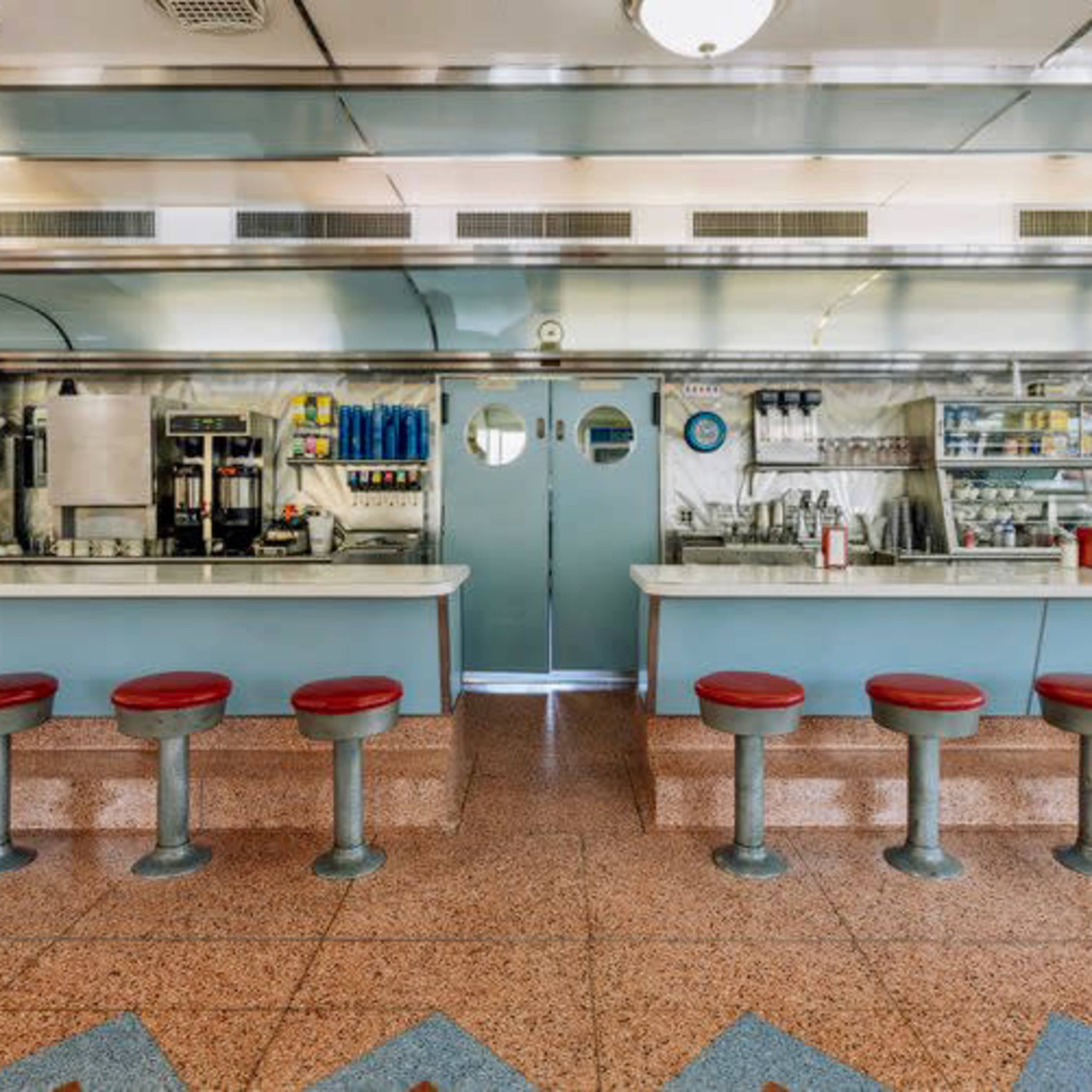 Authentic 1950's Diner on a lake Image in Elizaville, Tivoli, NY