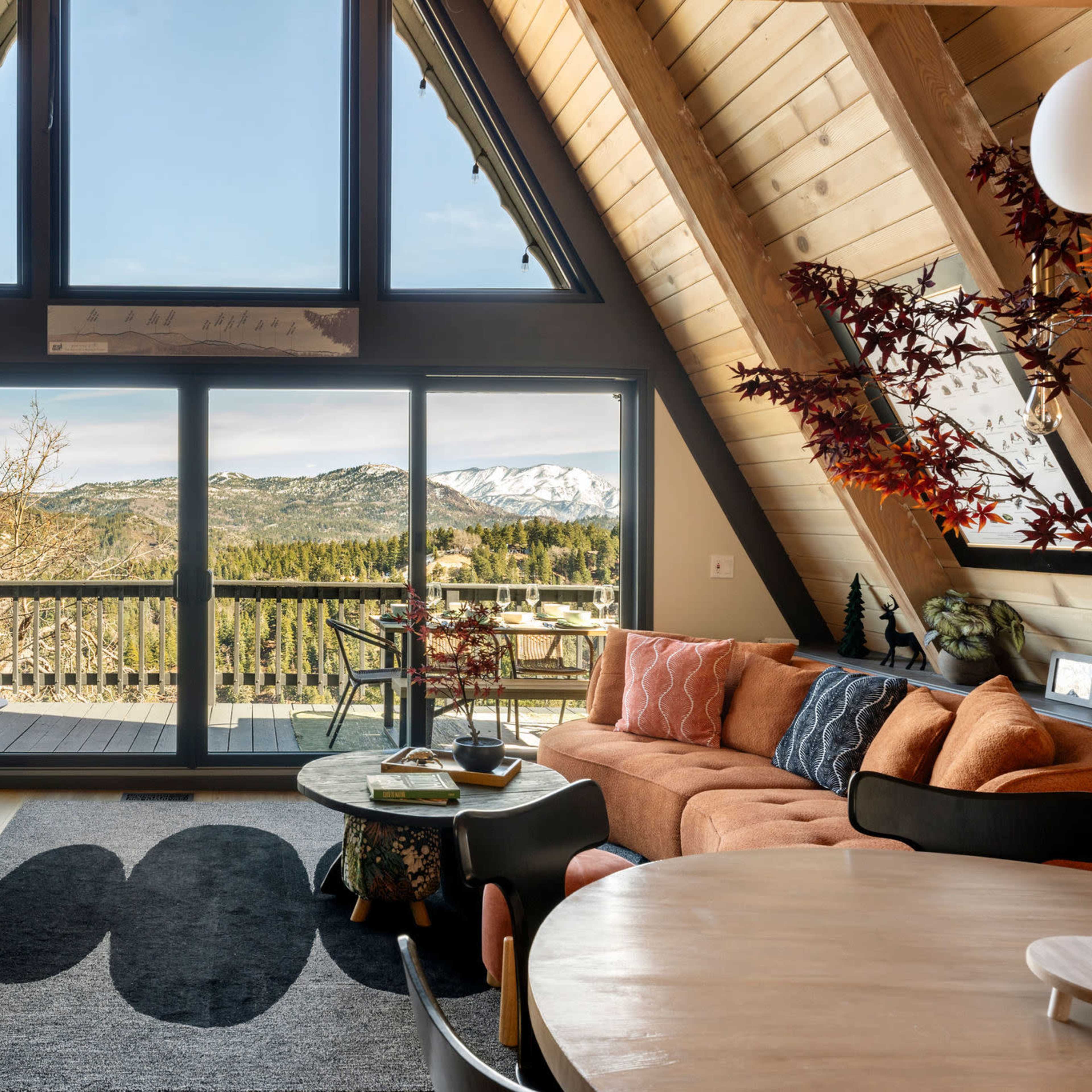 A-Frame Cabin with stunning Mountain Views Image in , Running Springs, CA