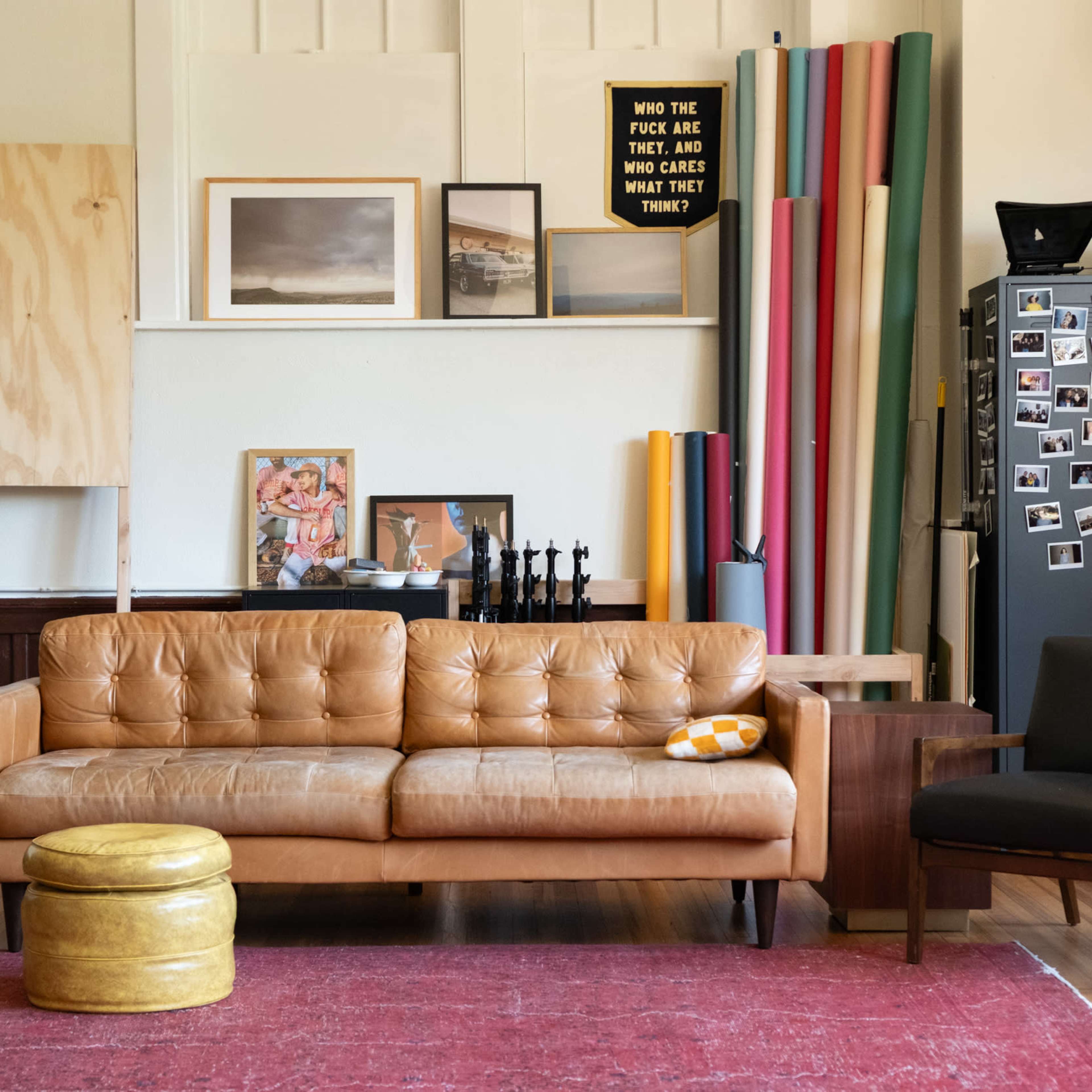 Natural Light Photo Studio with Gear in Historic Austin Building Image in Hyde Park, Austin, TX