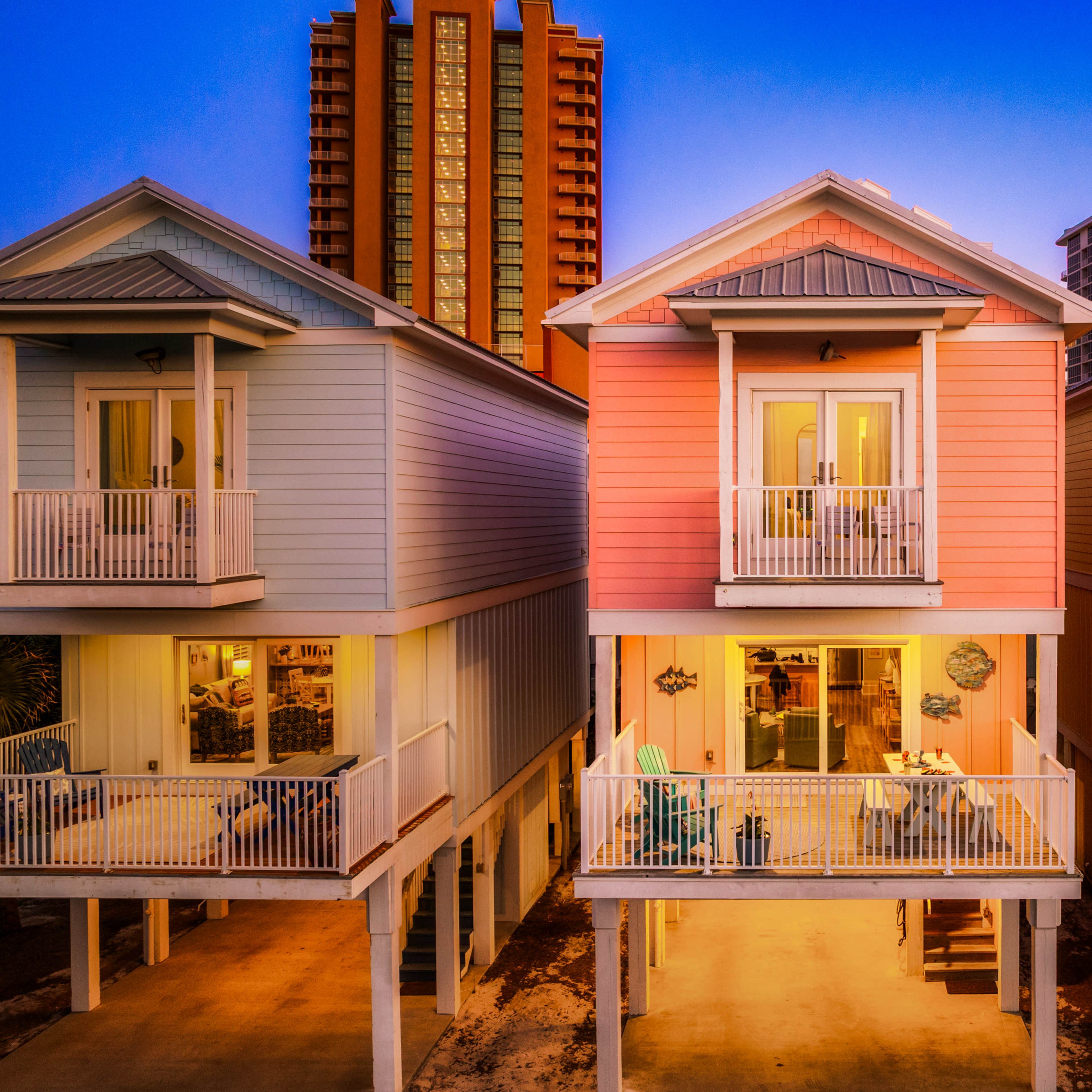 Pink Palm Bungalow Image in Gulf Shores, Gulf Shores, AL