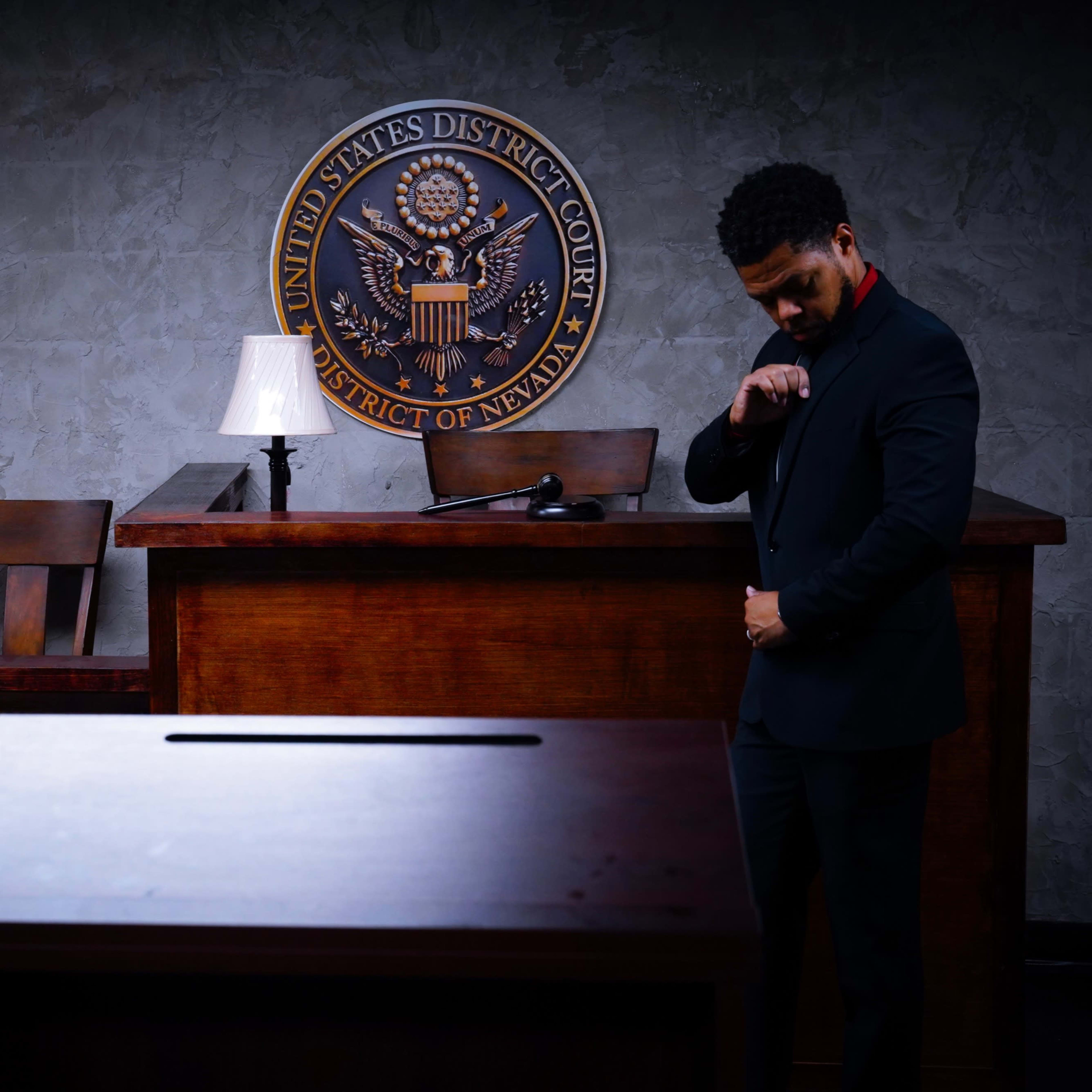 Realistic Courtroom Film Set Image in North Las Vegas, North Las Vegas, NV