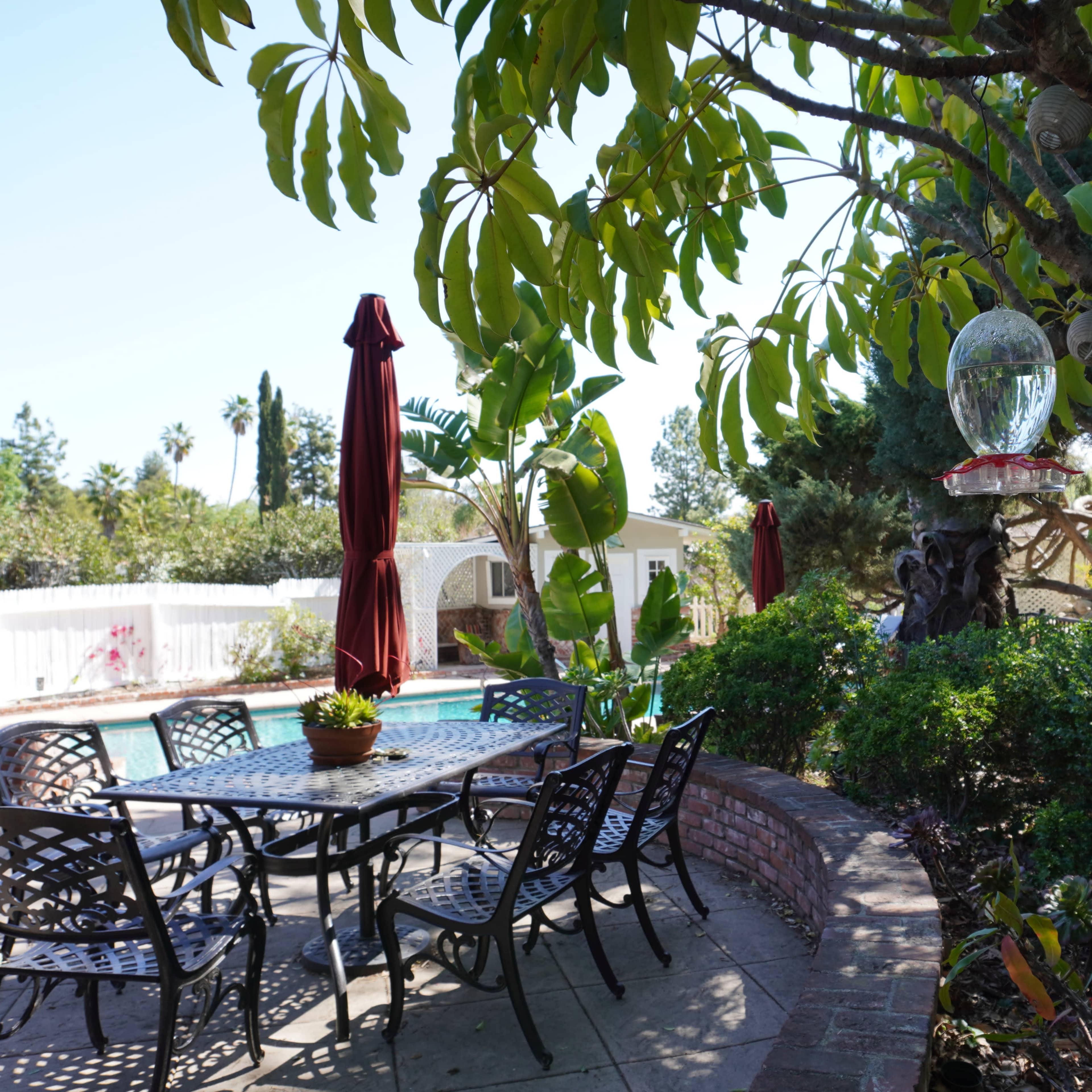 Tarzana Oasis w/ Pool, Basketball, Tennis court, Separate spa w/ waterfall, Pool Table Image in Tarzana, Los Angeles, CA