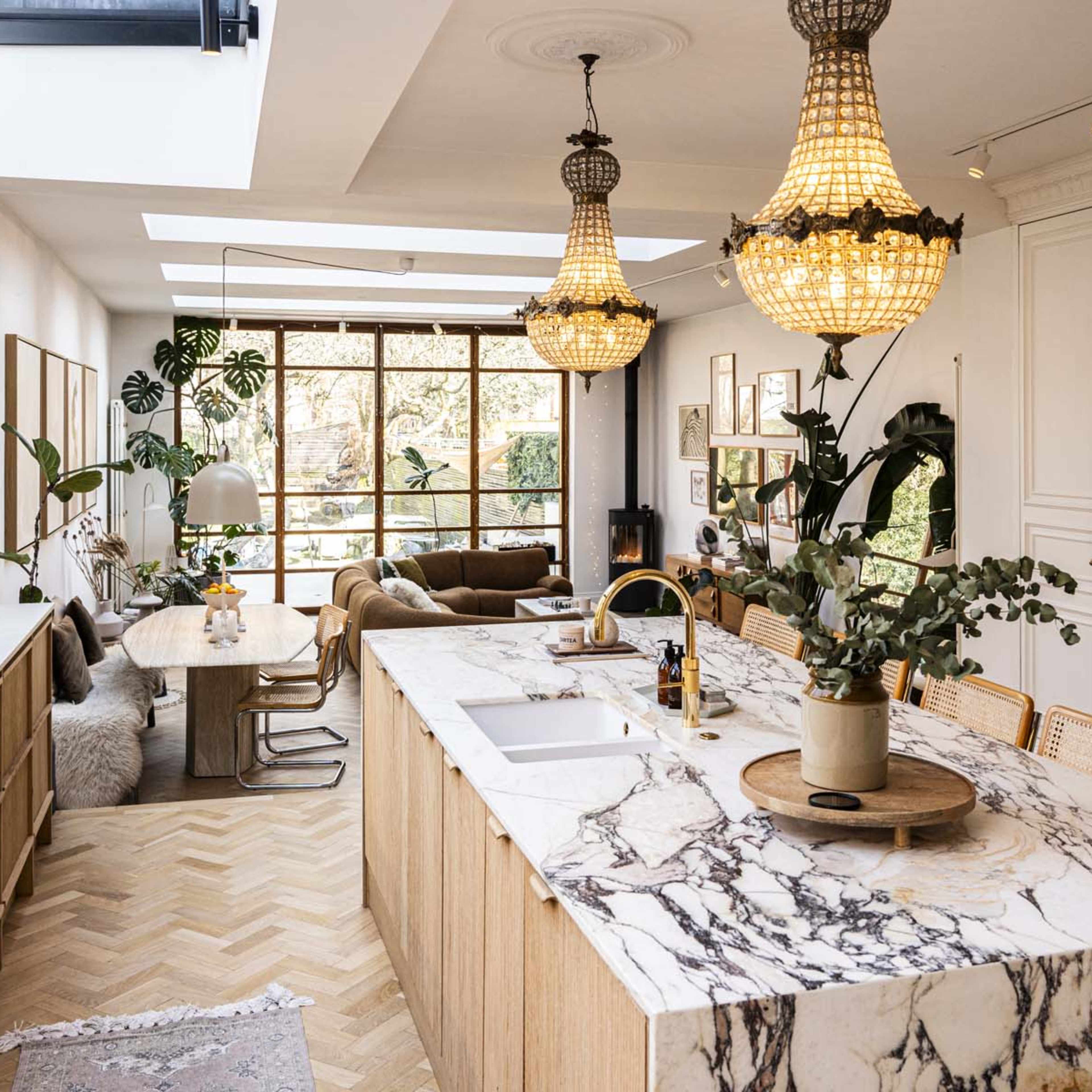 Scandi, Parisian NYC inspired Extended Victorian Villa & Large Garden space Image in Manchester, Manchester, England