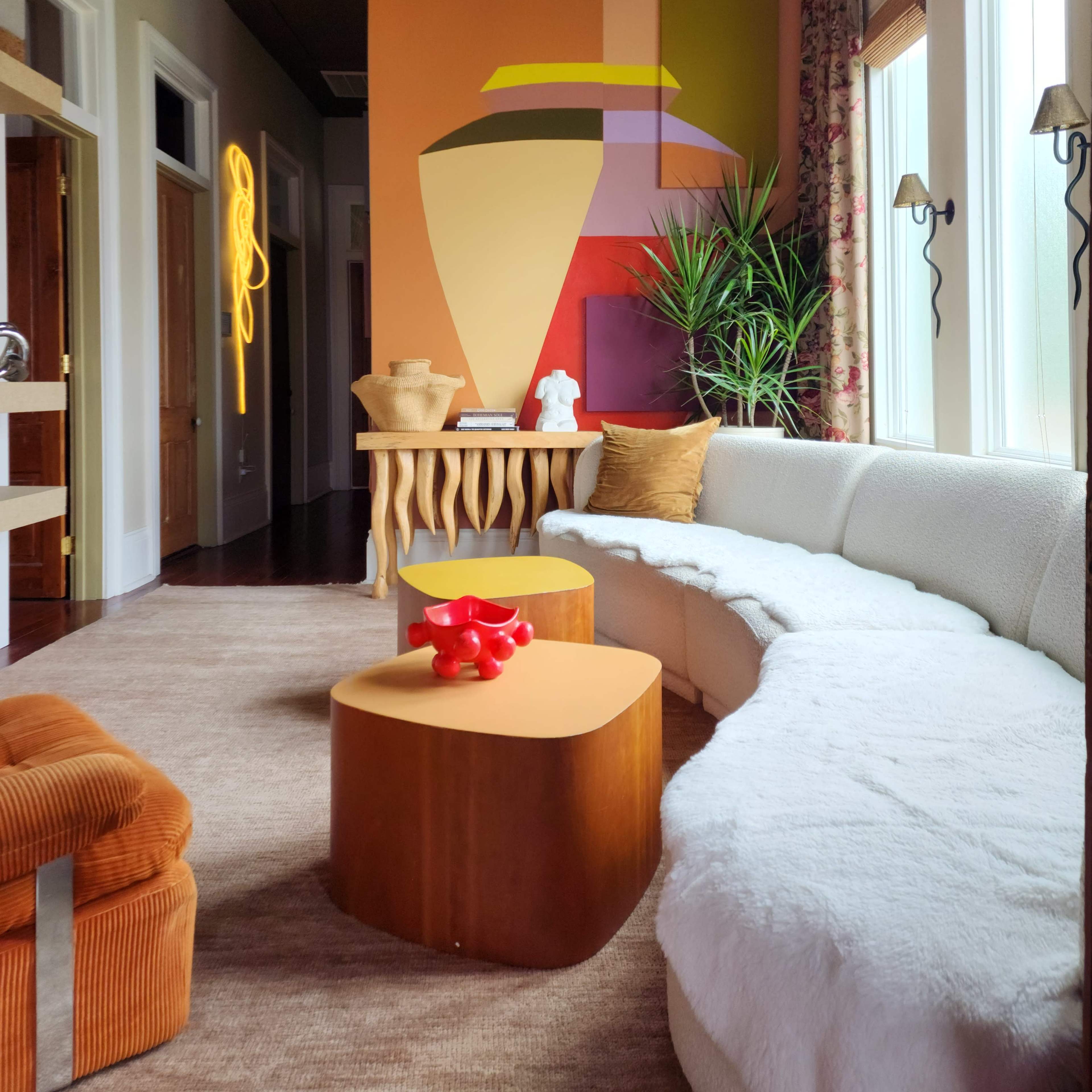 Centrally located home with a unique and thoughtfully curated interior. Image in Central City, New Orleans, LA