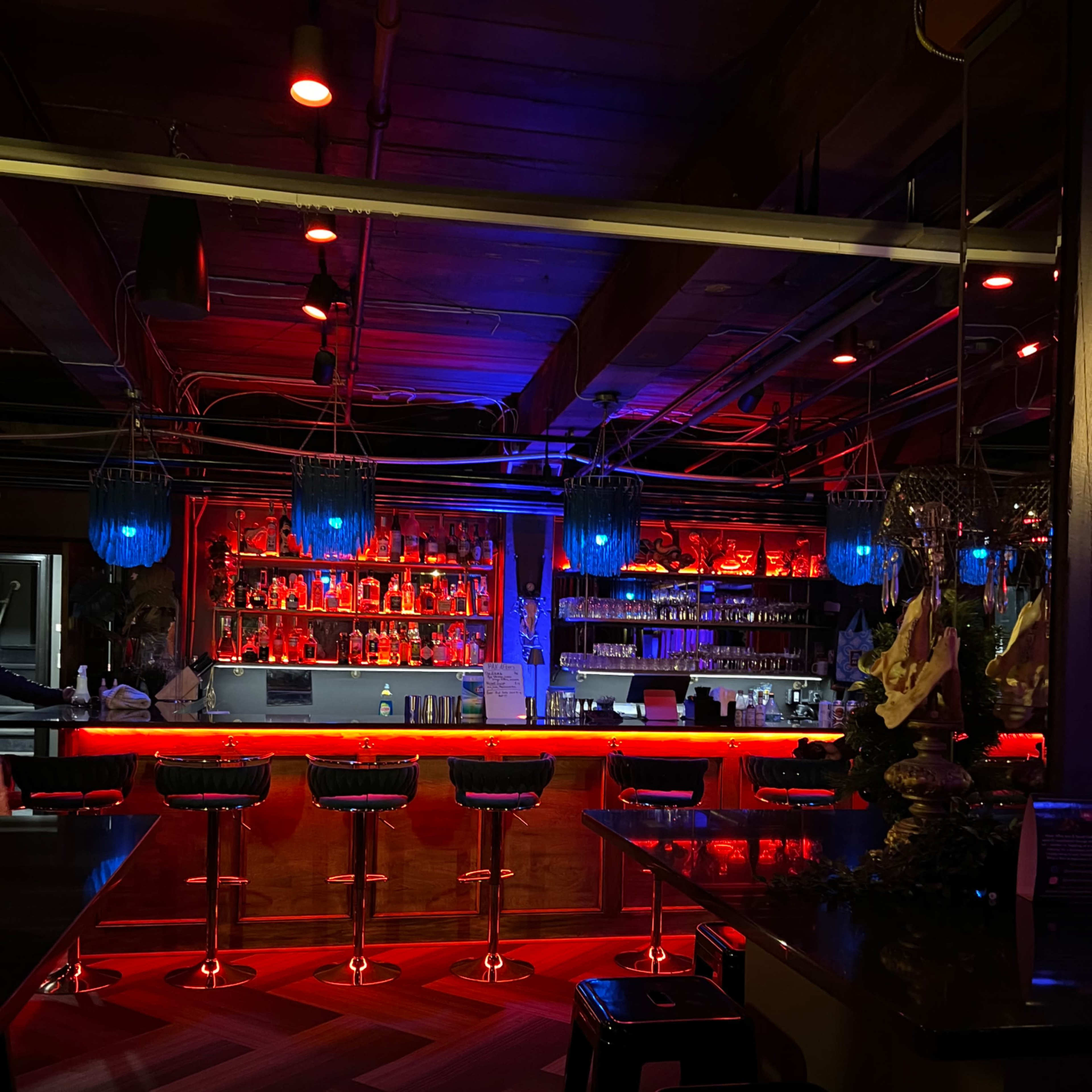 Center City Speakeasy with Velvety interior and decors Image in Center City, Philadelphia, PA