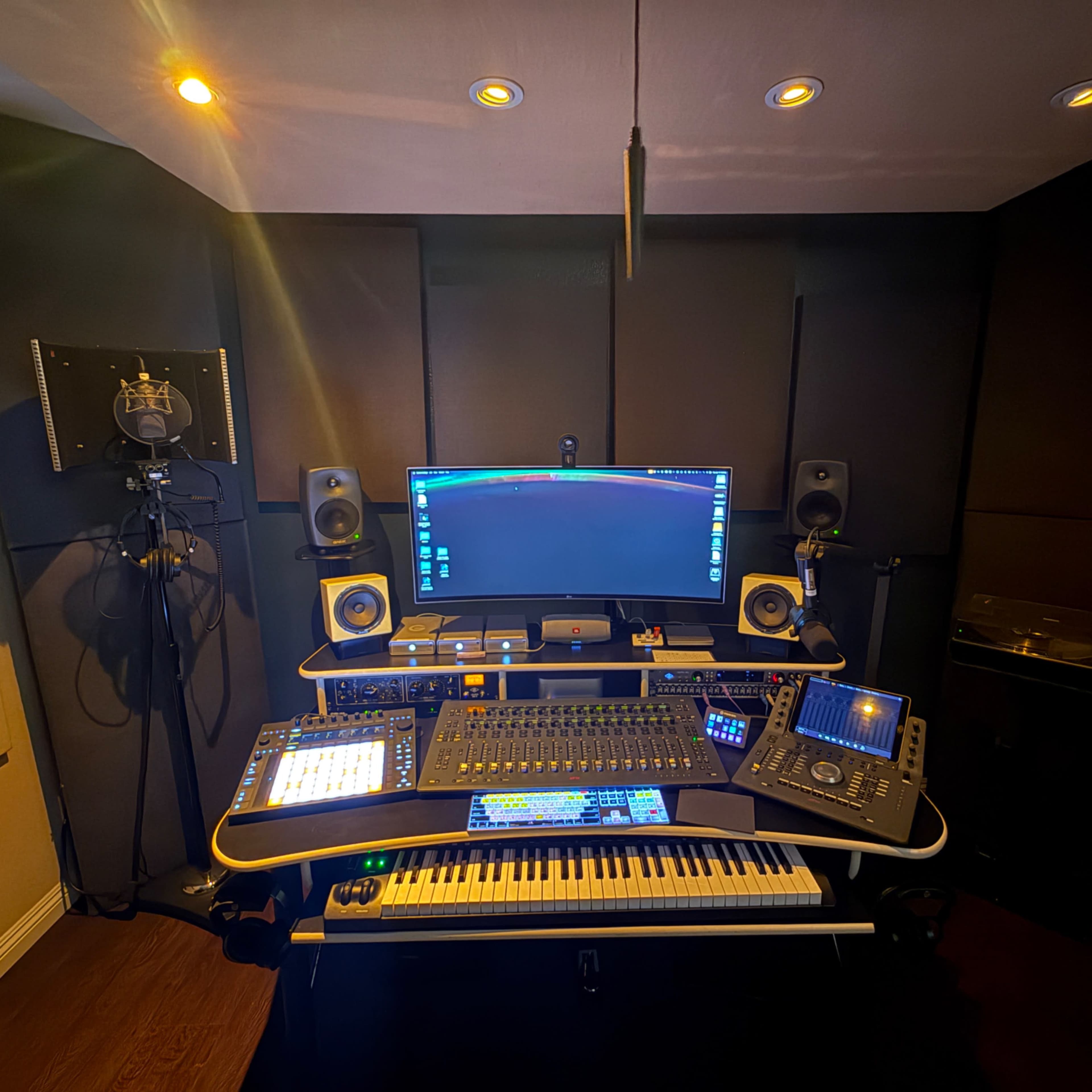 Cozy Loft-Level Home Recording Studio – Ideal for Vocals, Podcasts, ADR, Mixing & Music Production Image in Studio City, Los Angeles, CA