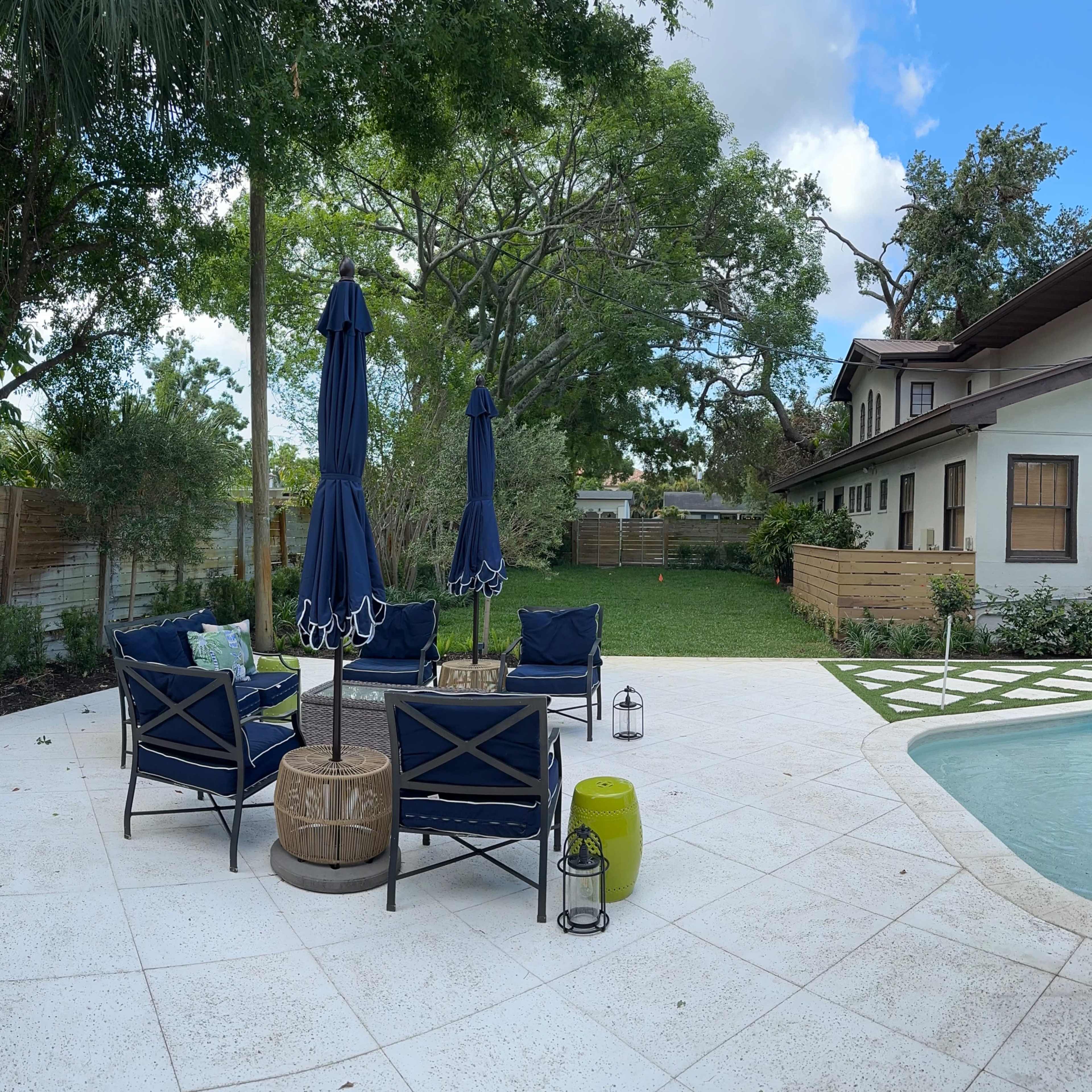 Mediterranean-Inspired Backyard Oasis in South Tampa Image in Tampa, Tampa, FL