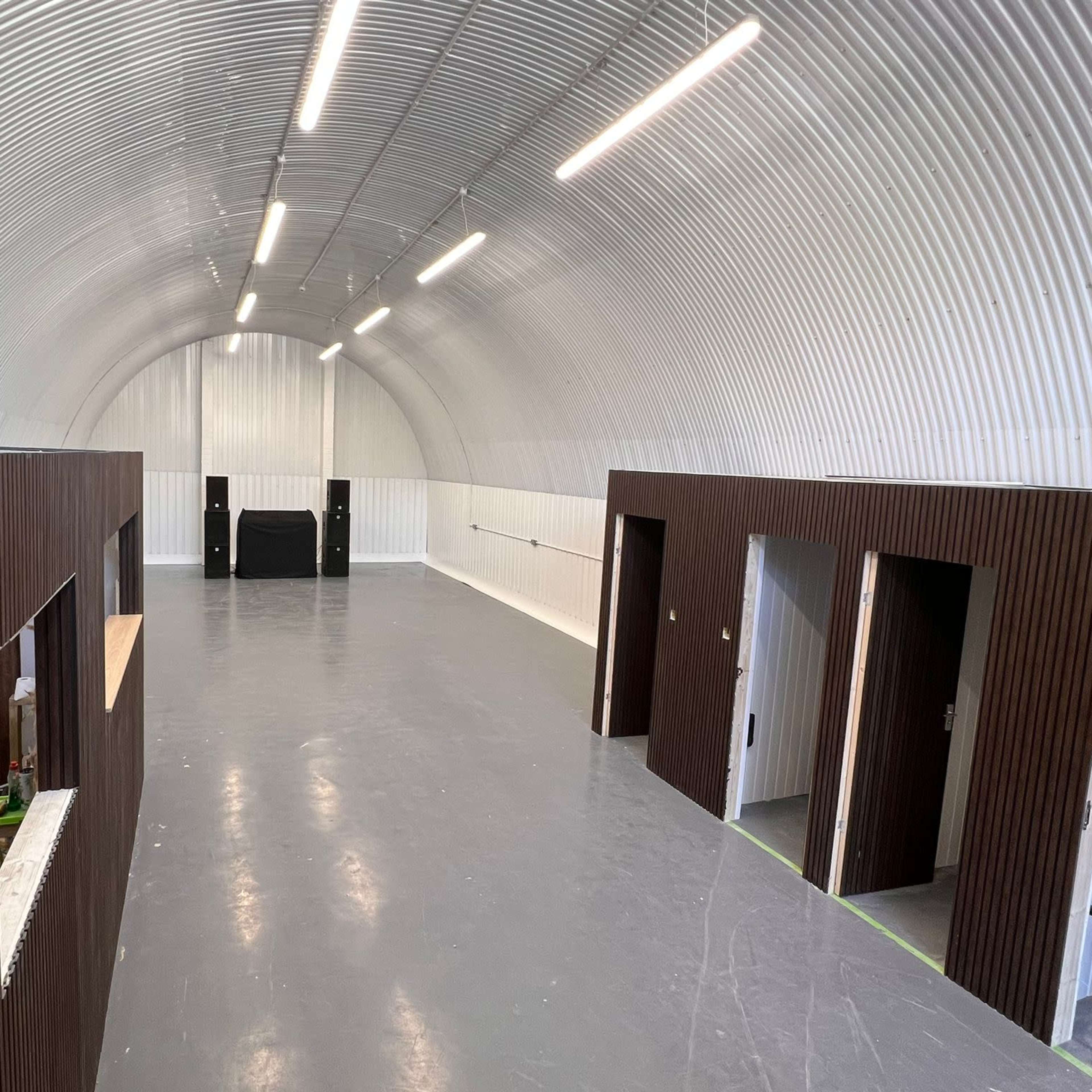Unique railway arch with amazing acoustic treatment Image in Nine Elms, London, England