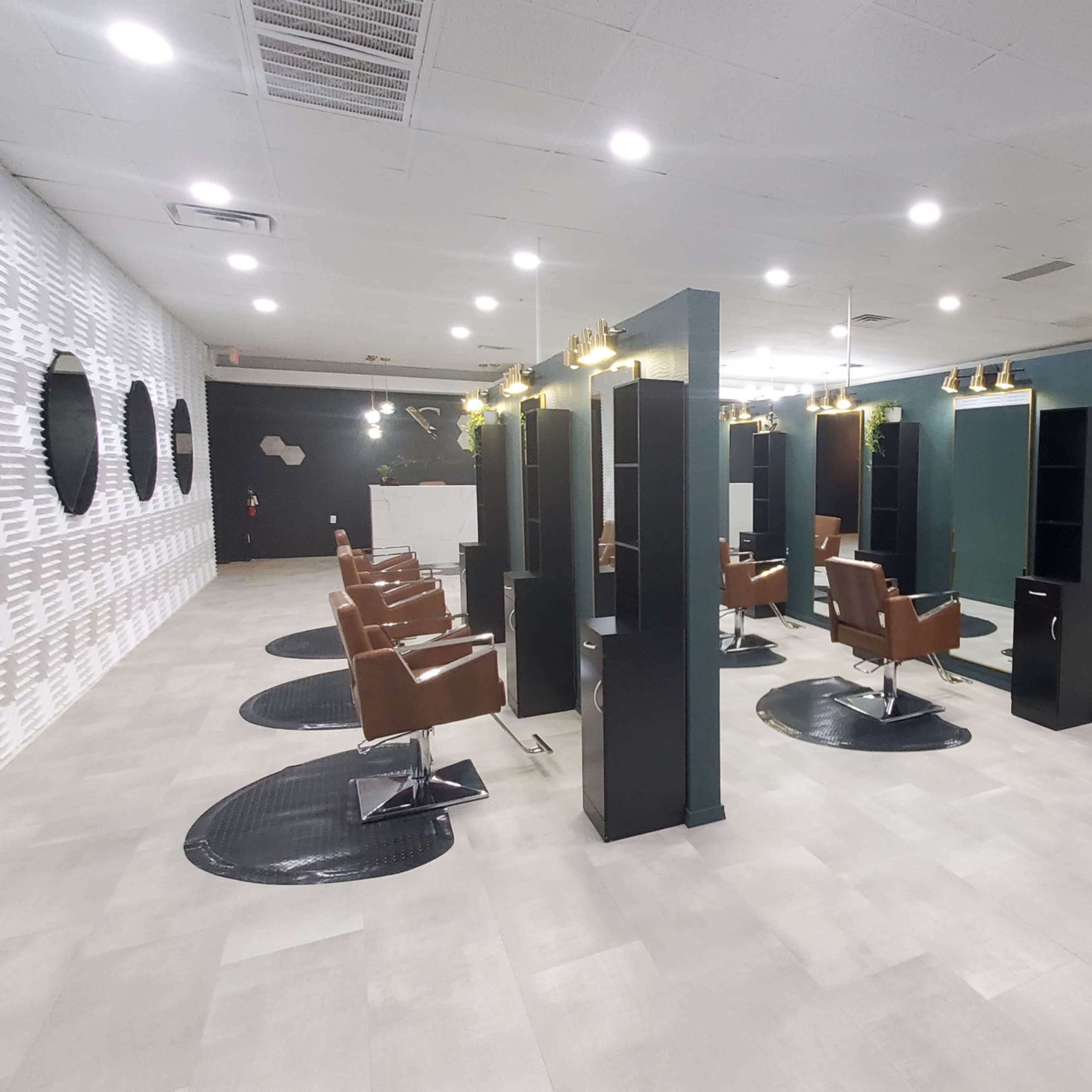 Urban Downtown Hair Salon with Event Space, Content space for Photo shoots, podcast, video shoots & music recording Image in Richardson, Richardson, TX